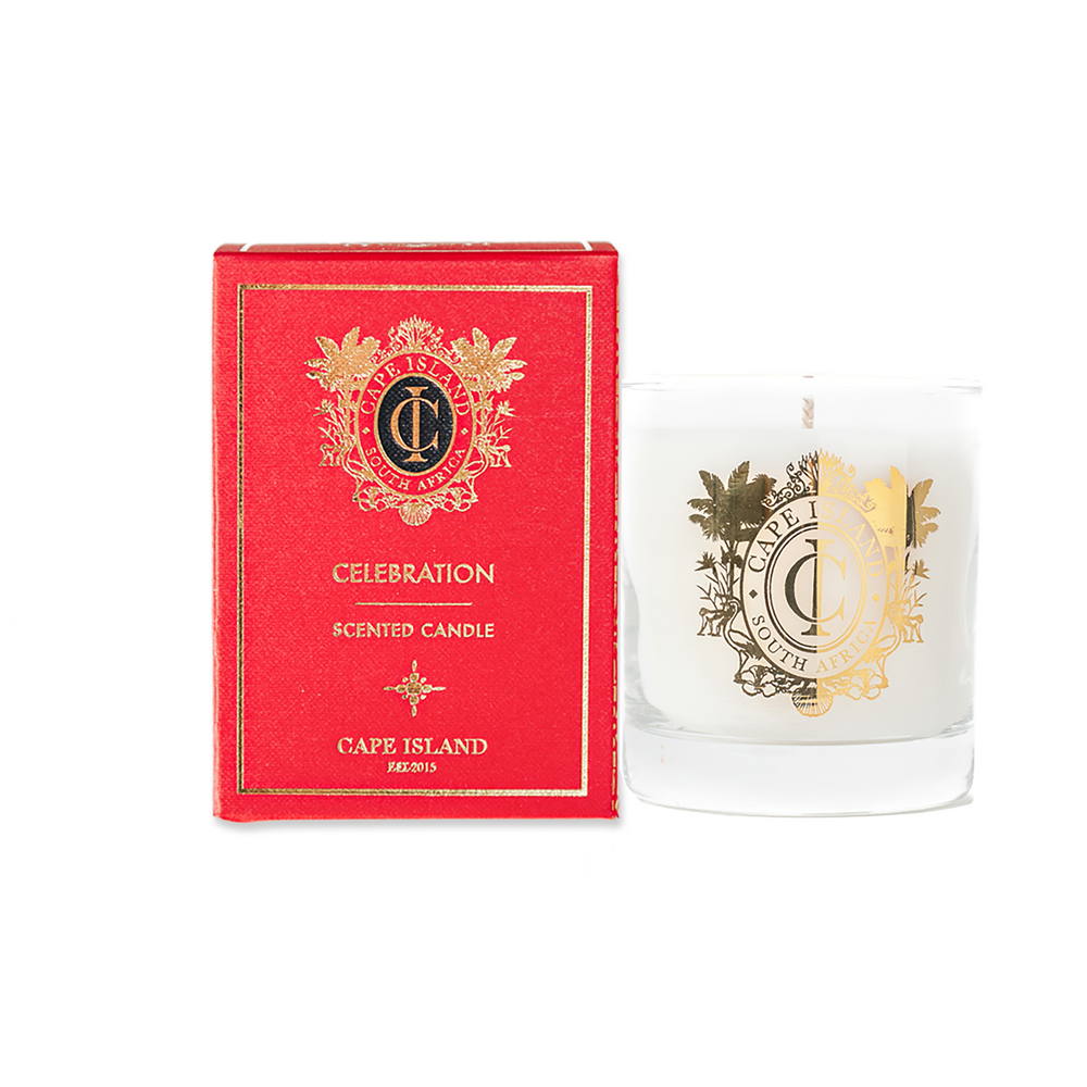 Red Celebration 250ml Candle - Cape Island