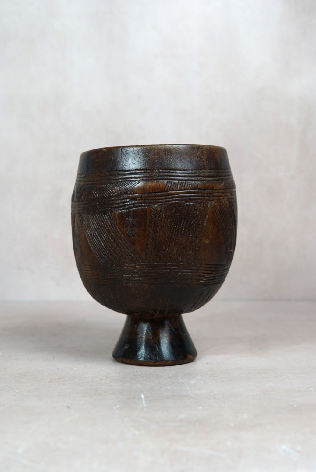 Vintage Ethiopian Cup — side view