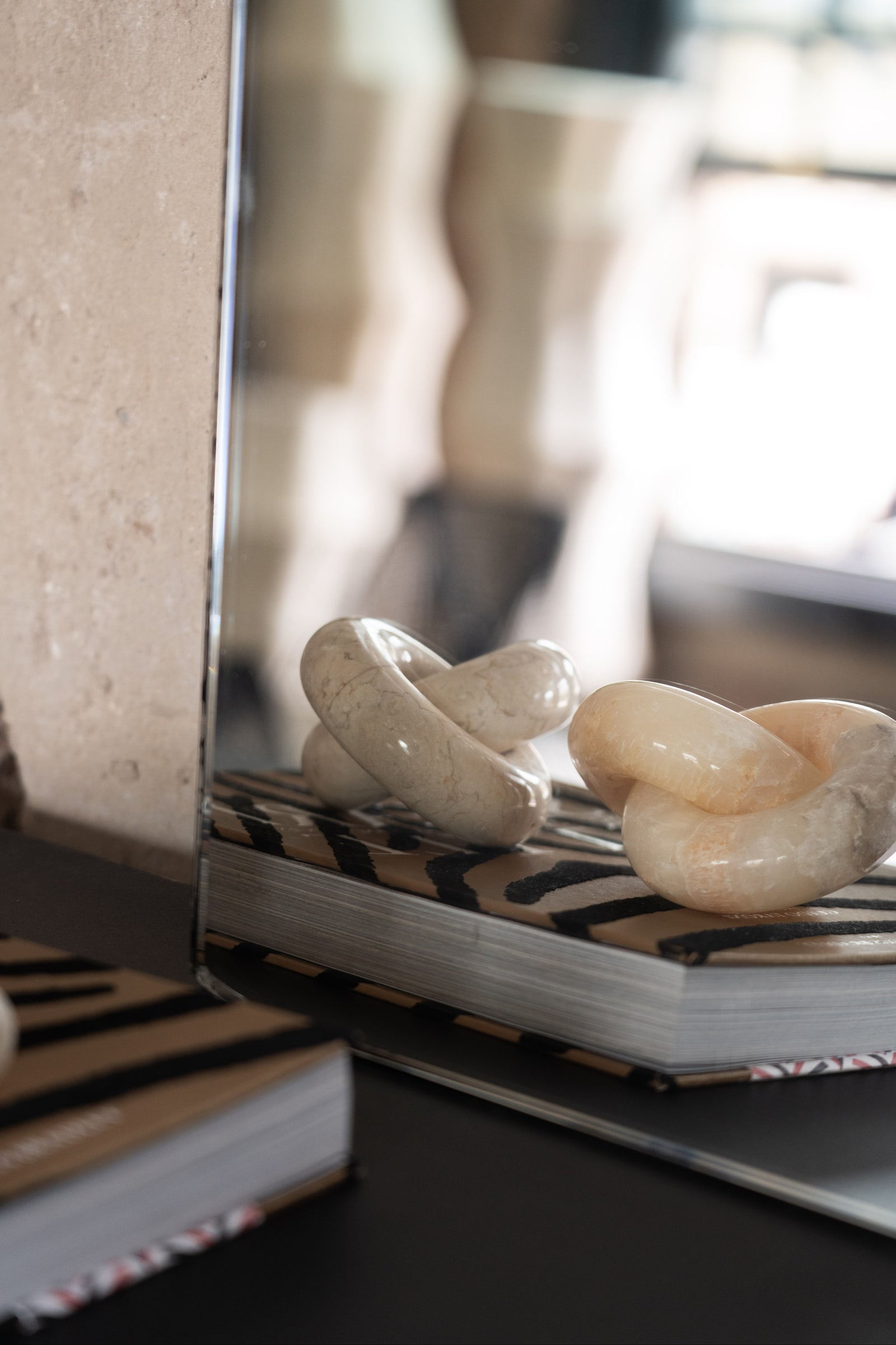 Marble chain link — another view