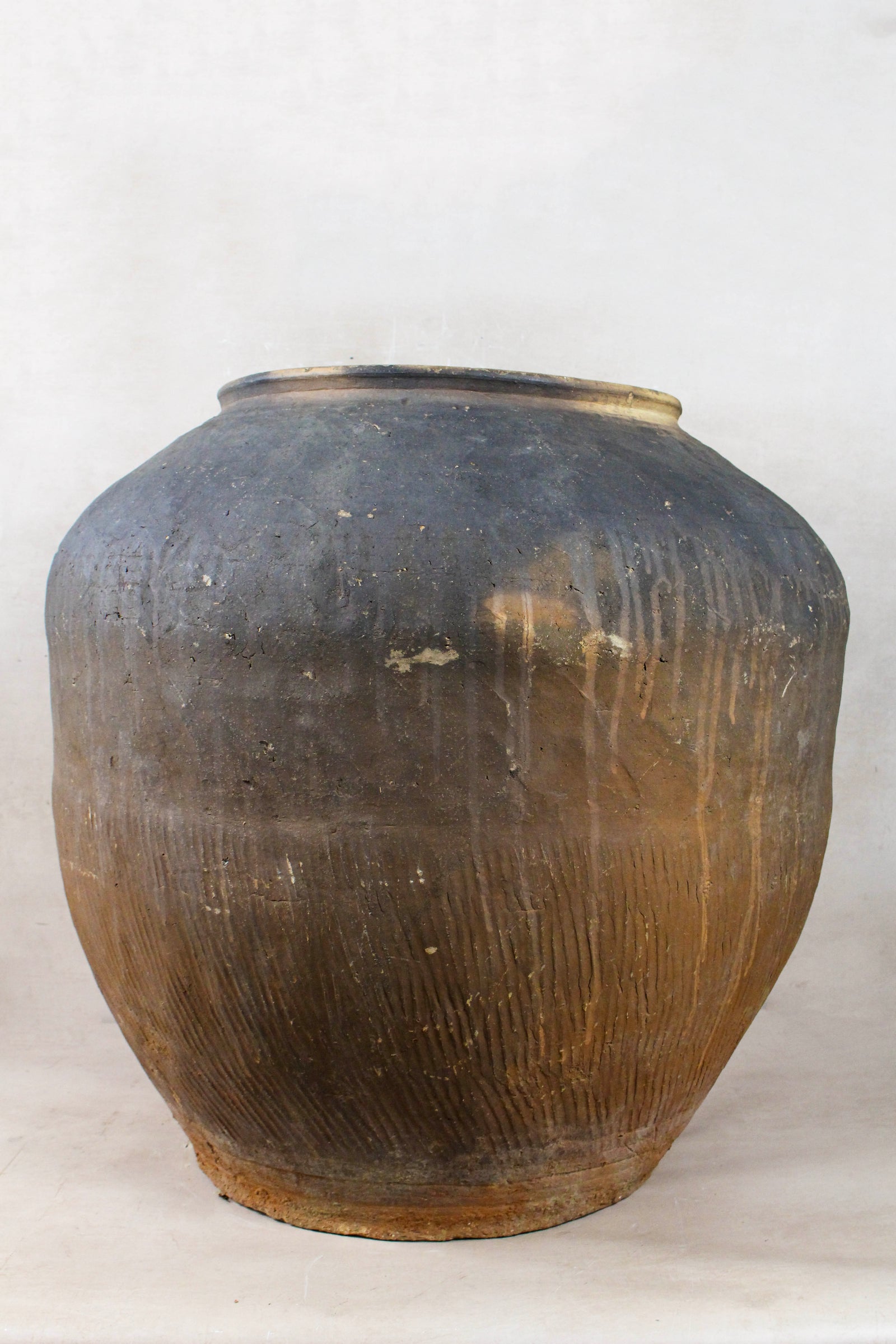 Vintage Dark Brown Pot XL - Nº 1