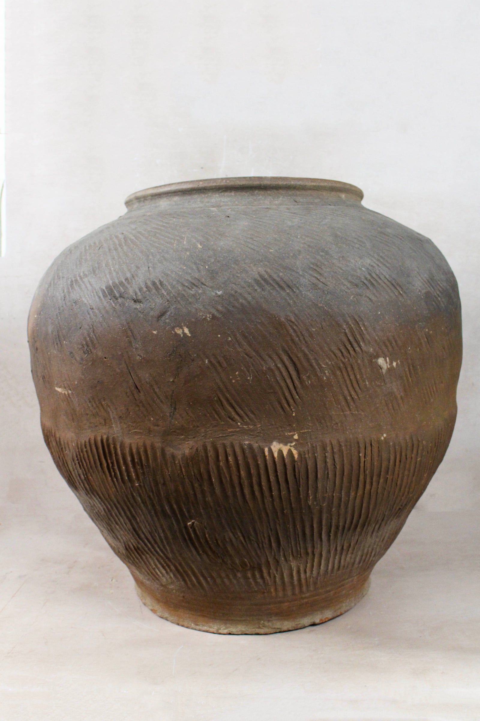 Vintage Dark Brown Pot XL - Nº 2
