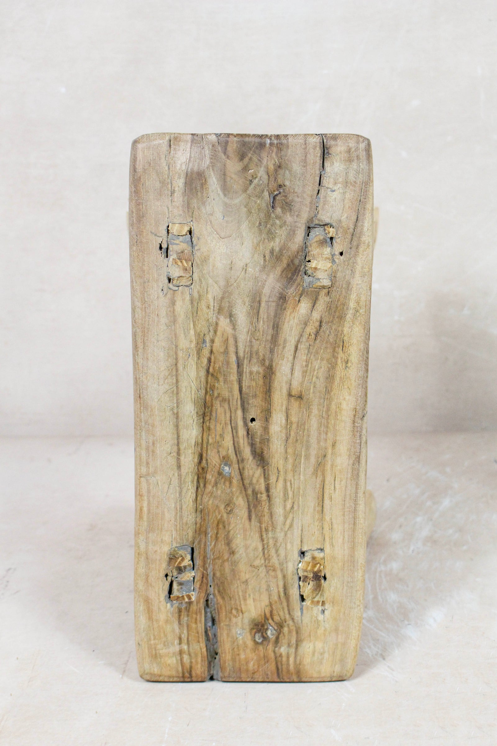 Vintage Rustic Stool - Elm wood - Small - 124
