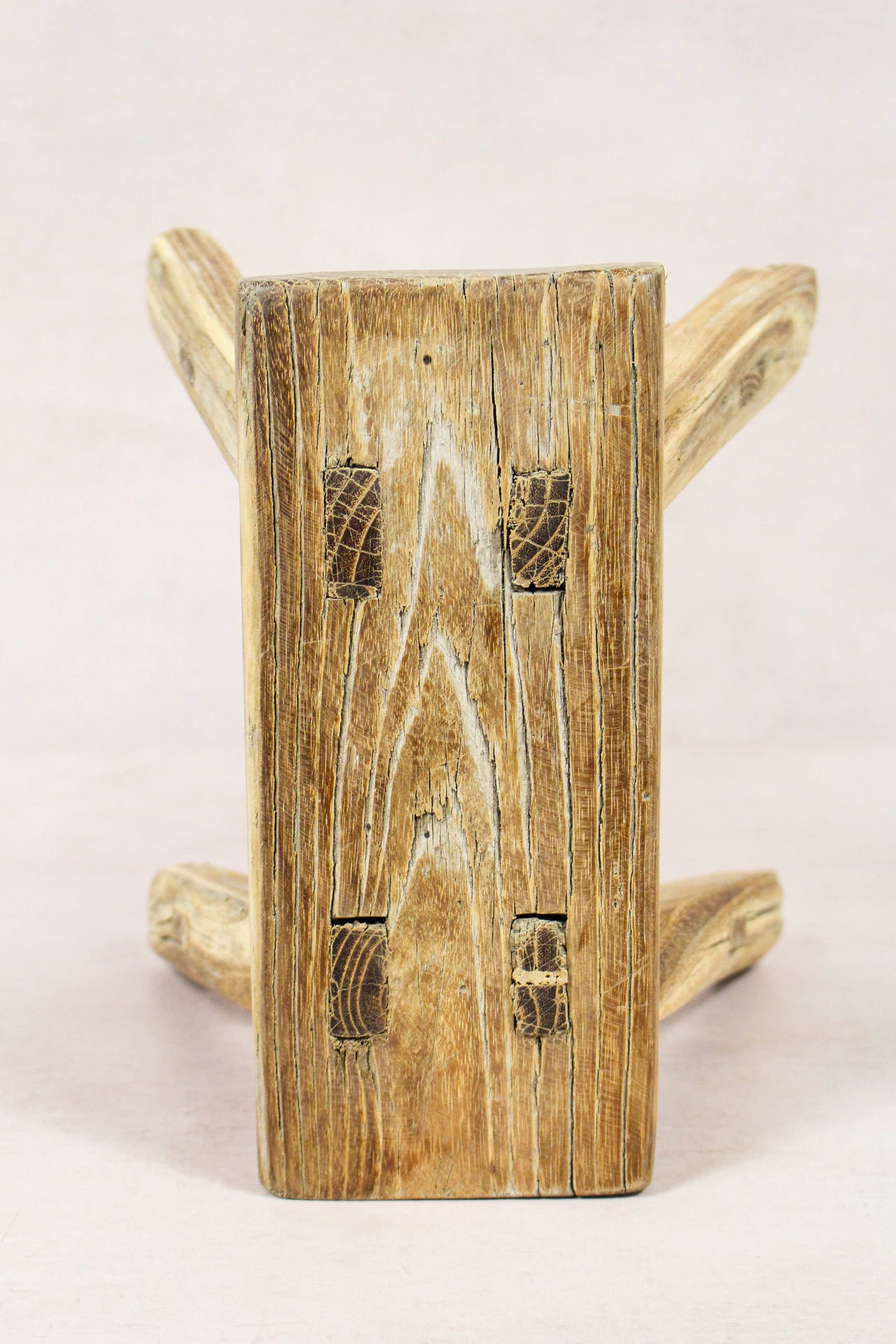 Vintage Rustic Stool - Elm wood - Small - 152
