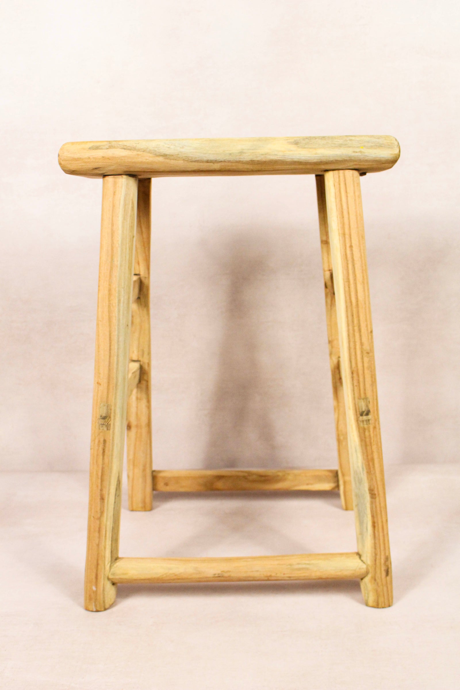 Vintage Rustic Stool - Elm wood - 184