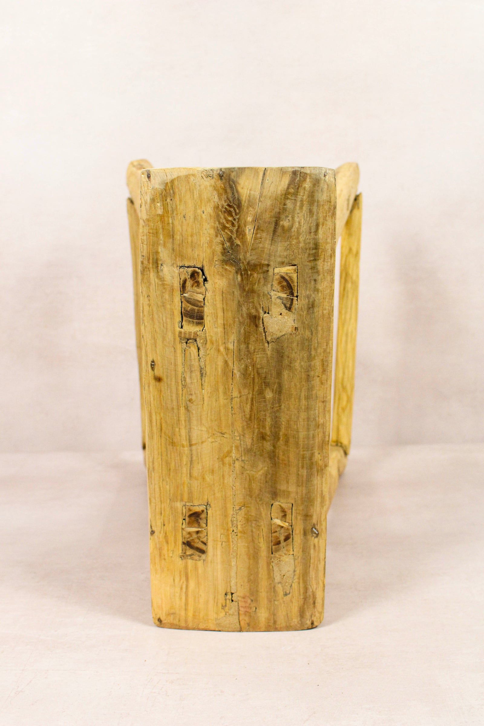 Vintage Rustic Stool - Elm wood - 197