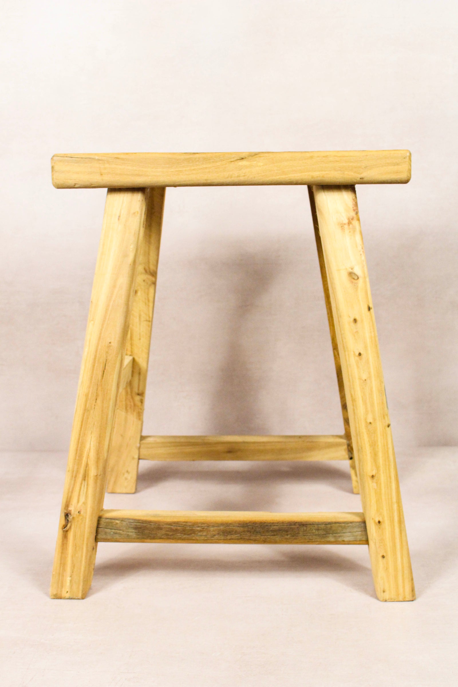Vintage Rustic Stool - Elm wood - 211