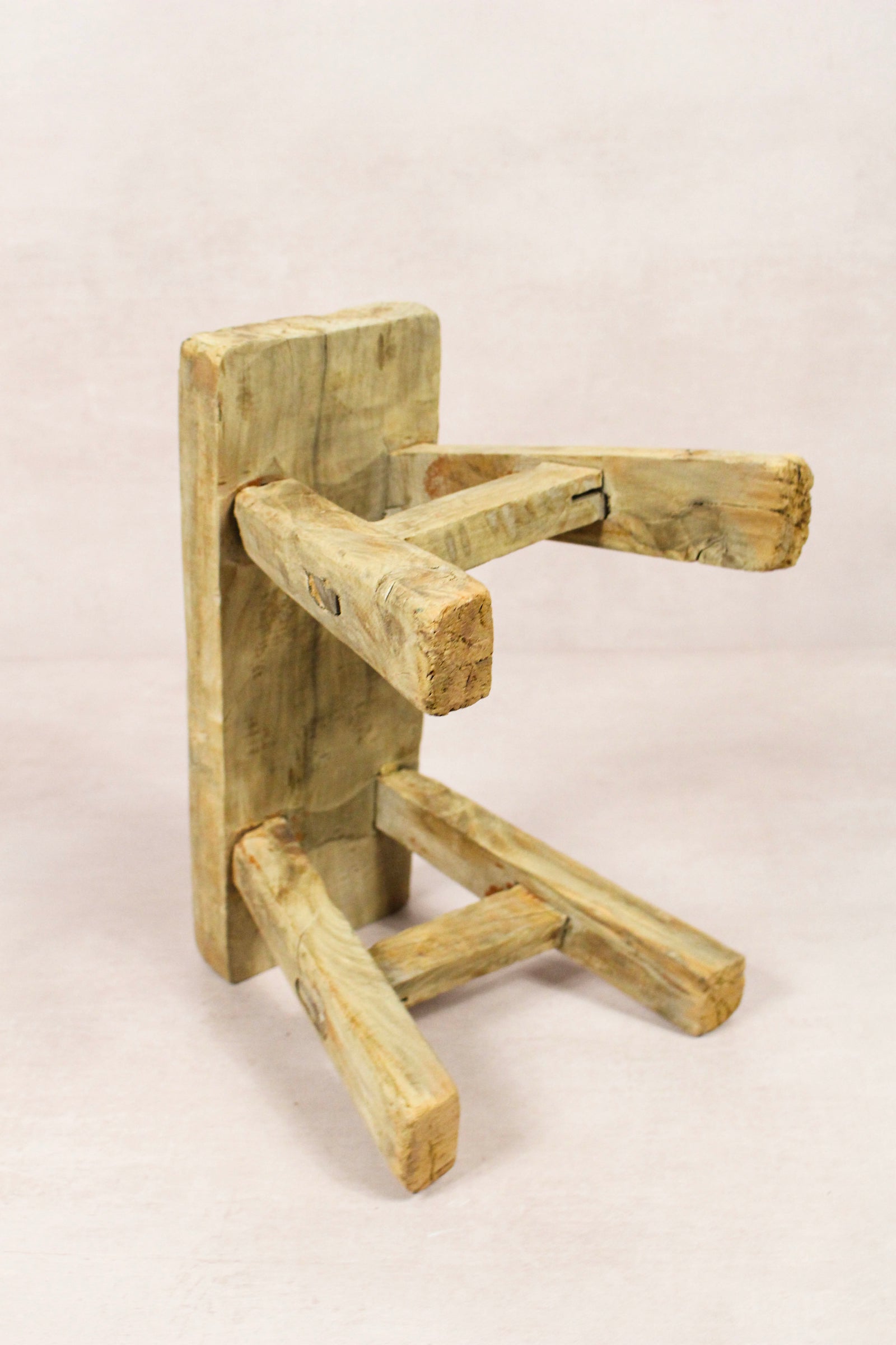 Vintage Rustic Stool - Elm wood - Small - 230
