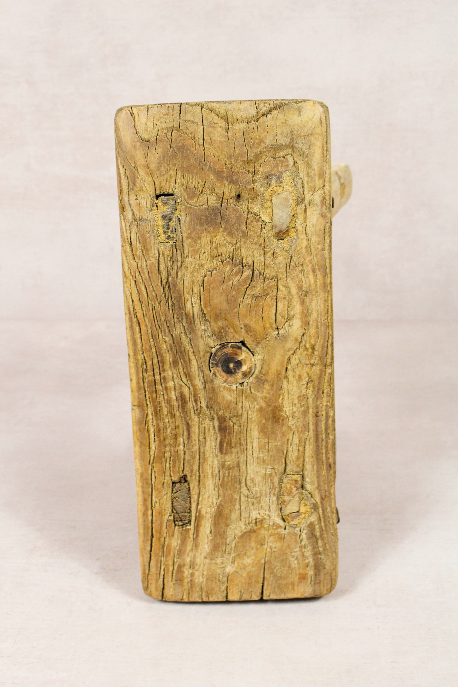 Vintage Rustic Stool - Elm wood - Small - 248