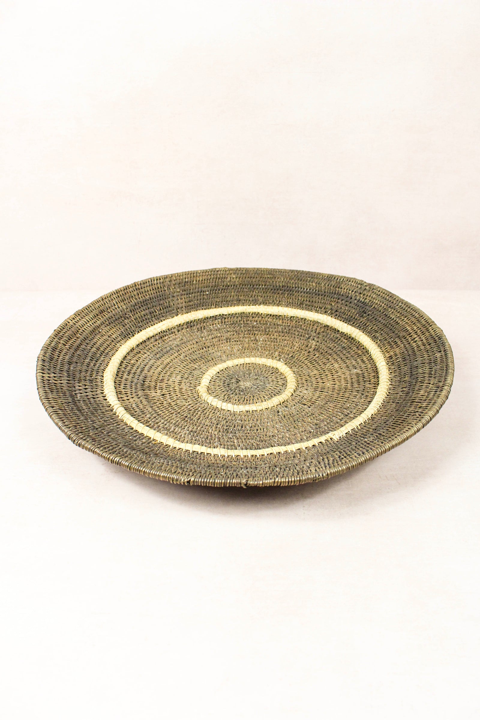 Vintage Makenge basket — side view