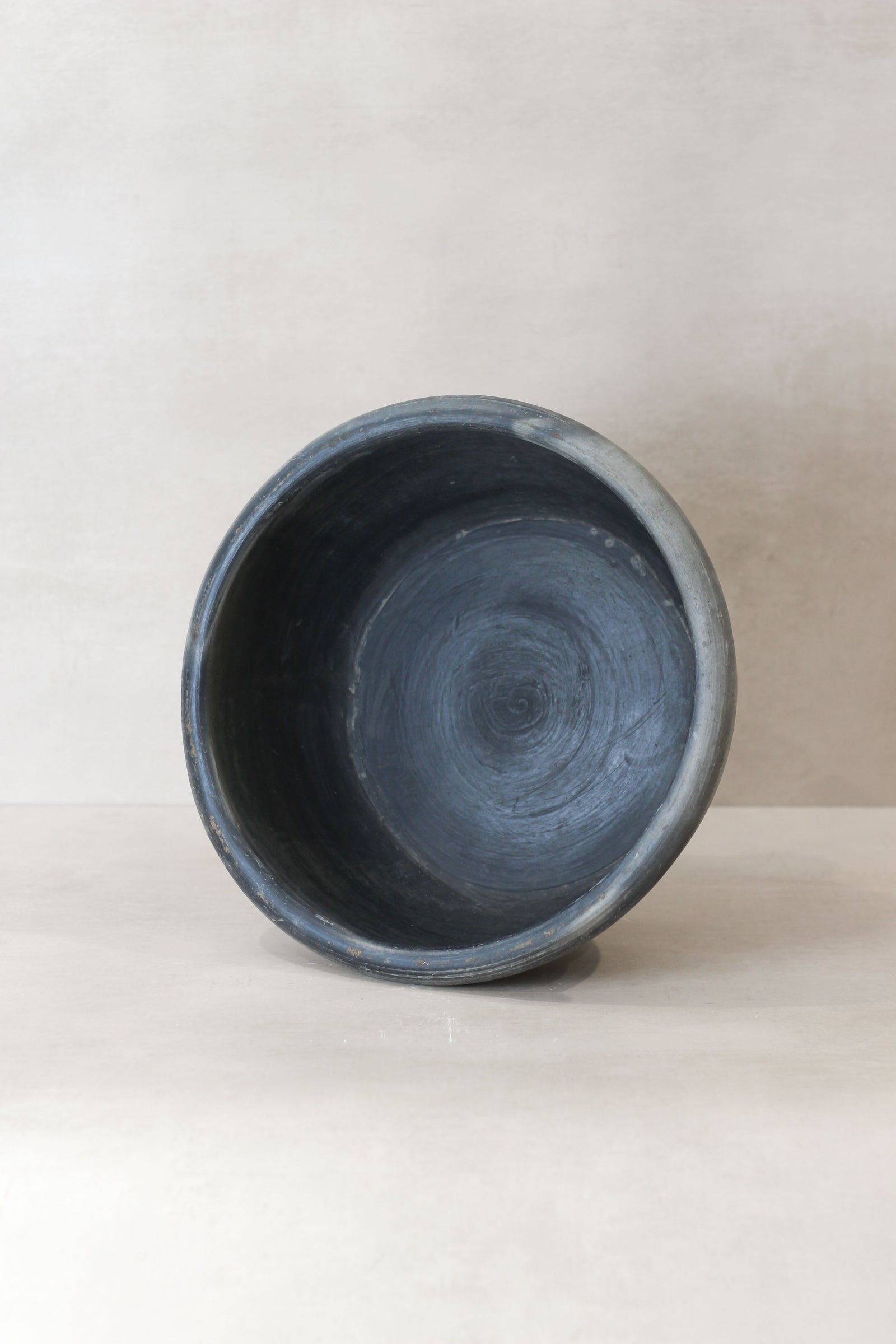 Wabi Sabi Antique Matt Grey Terracotta Bowl - OGB 01