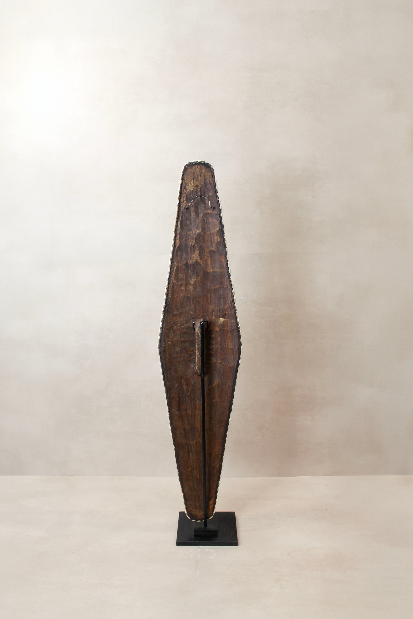 Cameroon Beaded Shield - Large Oblong - BC01