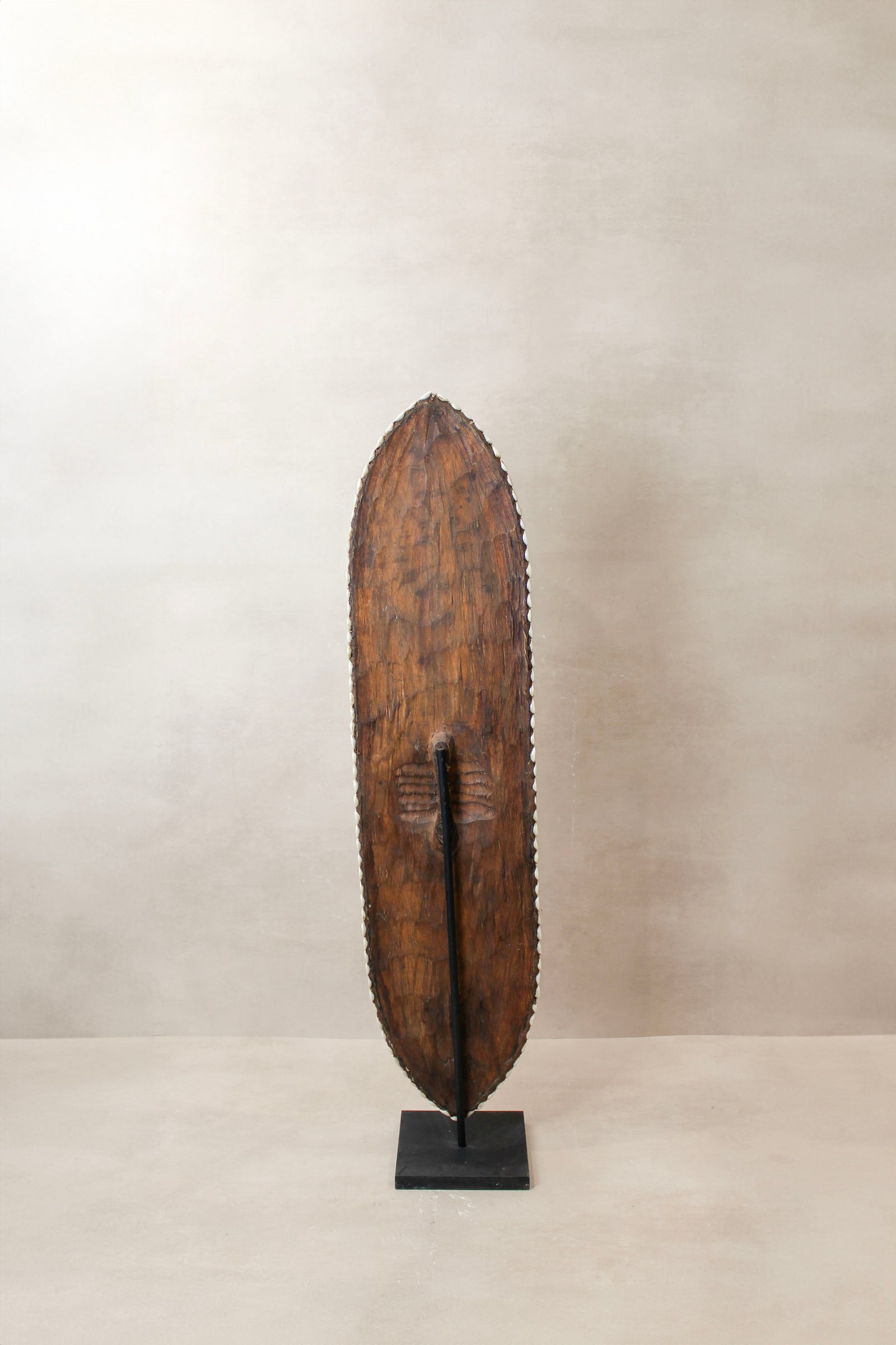 Cameroon Beaded Shield - Large Oblong - BC02