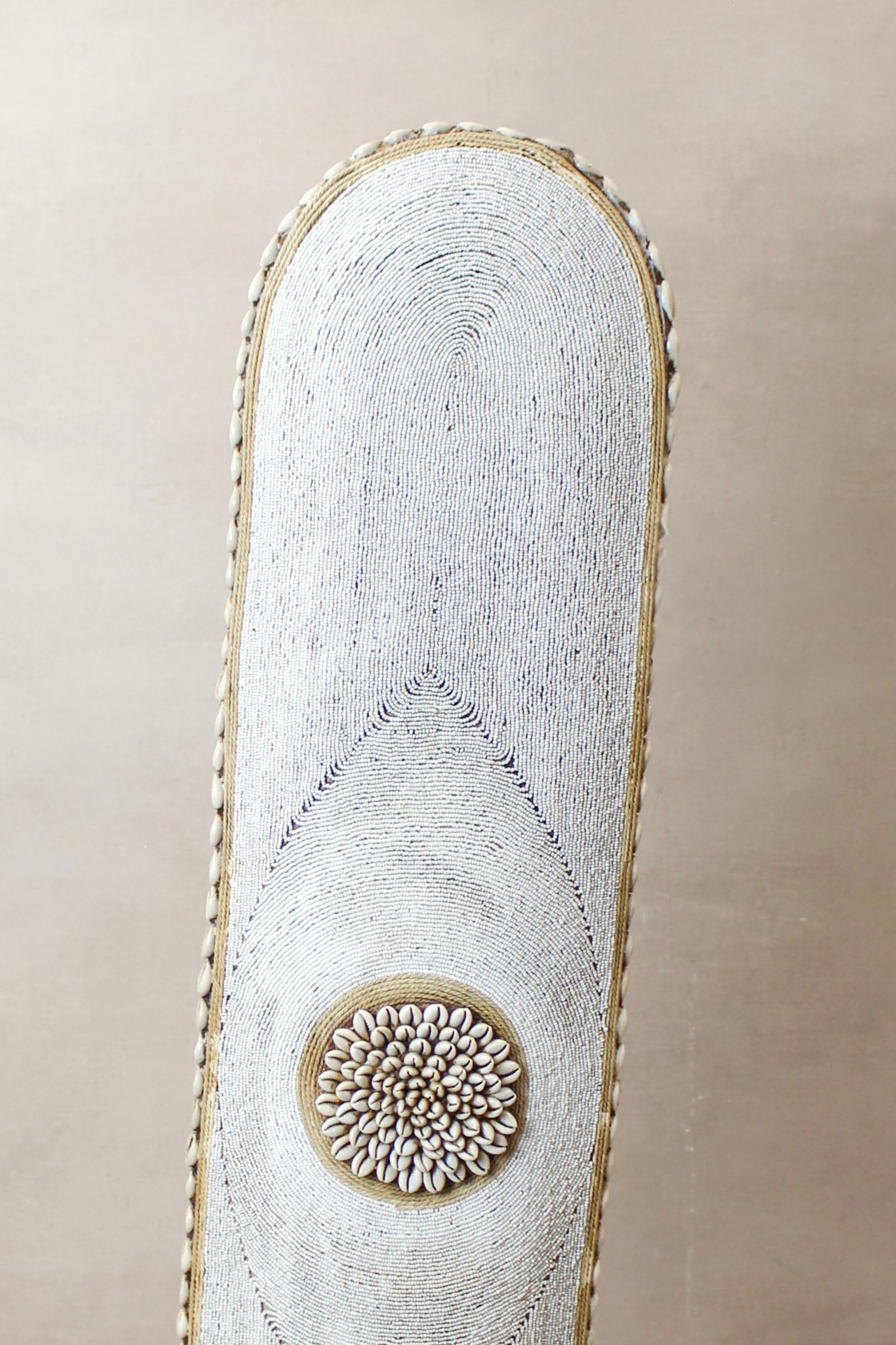 Cameroon Beaded Shield - Large Oblong - BC03