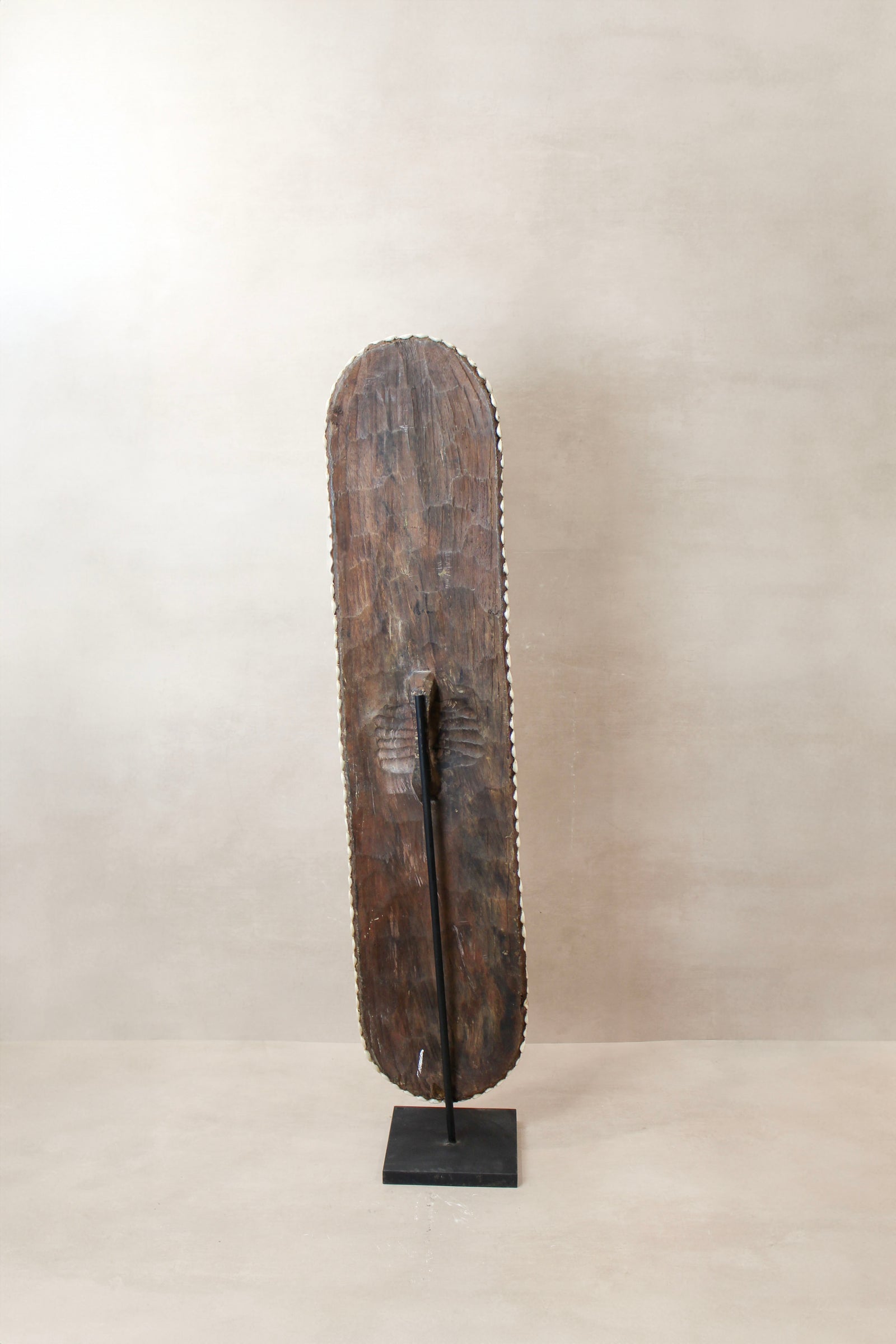 Cameroon Beaded Shield - Large Oblong - BC03