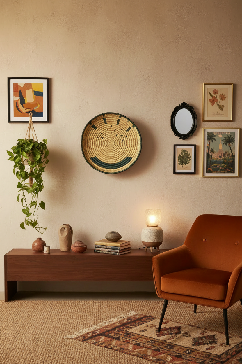 Malawi Wall Basket 50cm 50.21