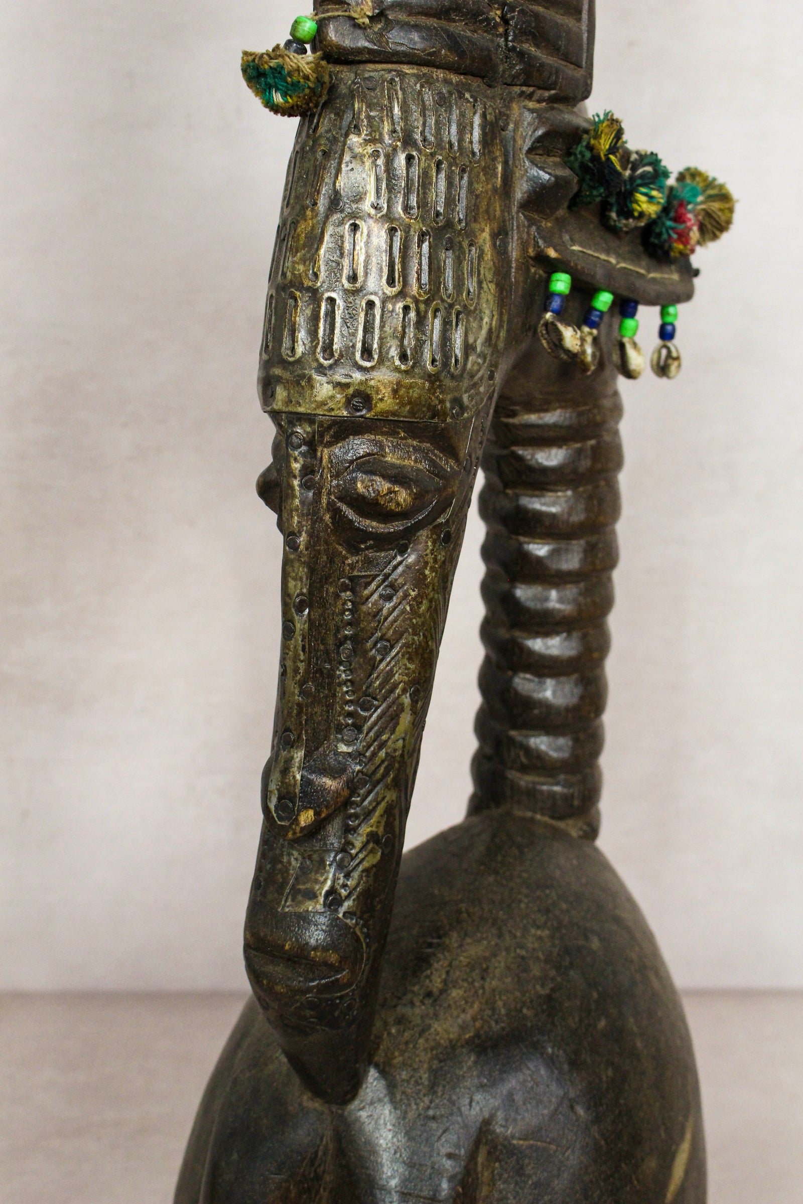 Bambara Helmet Mask, Mali - 120.1
