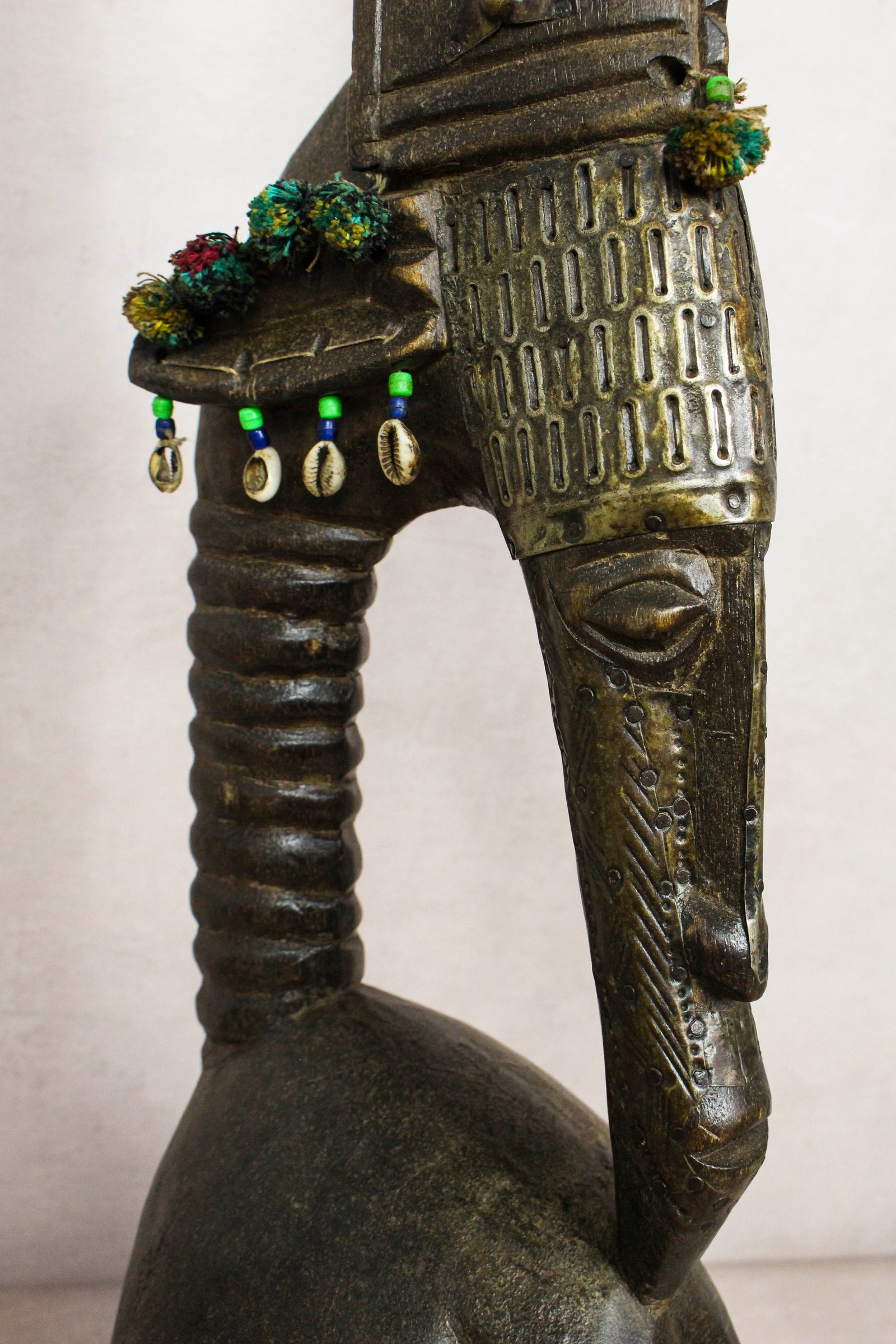 Bambara Helmet Mask, Mali - 120.1