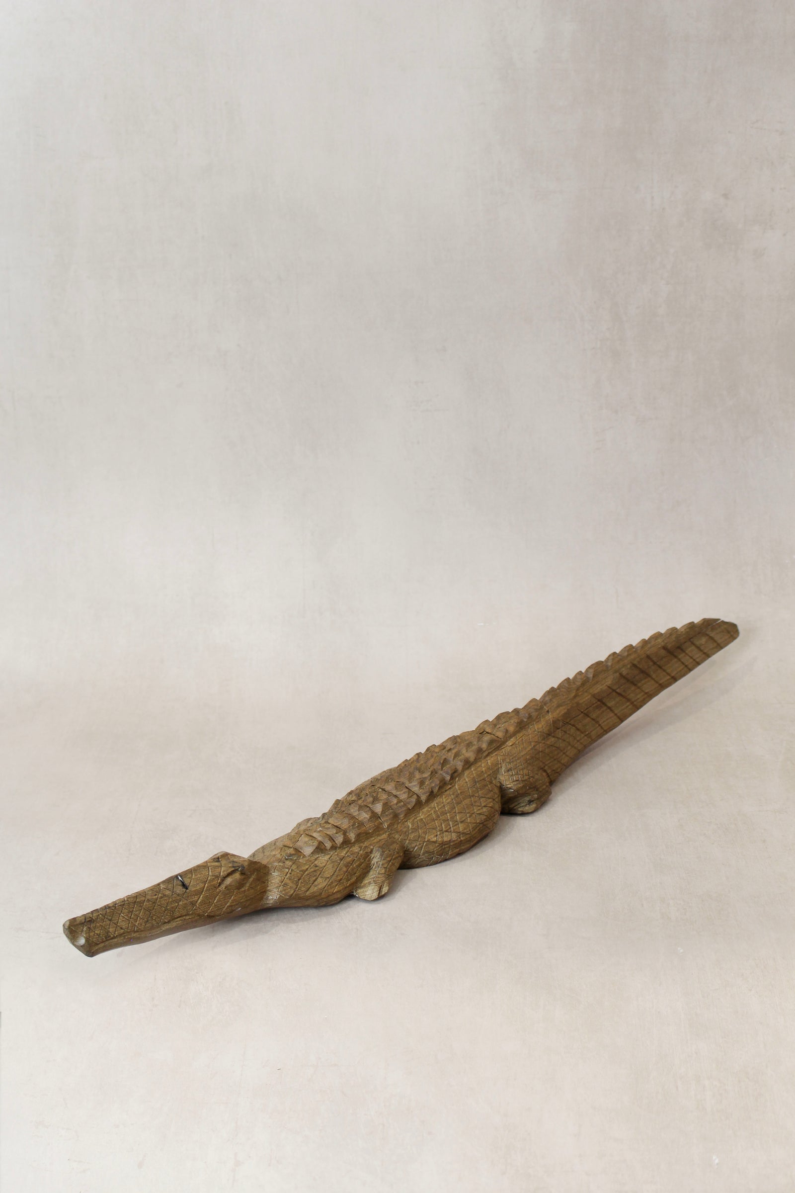 Zimbabwe Crocodile sculpture 56.1