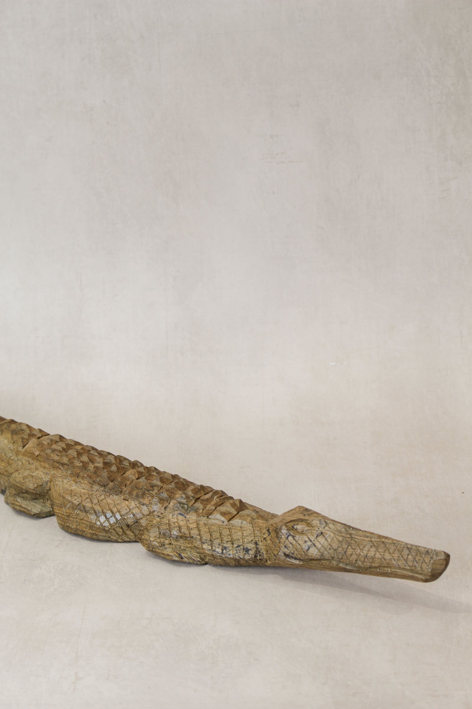 Zimbabwe Crocodile sculpture 56.1