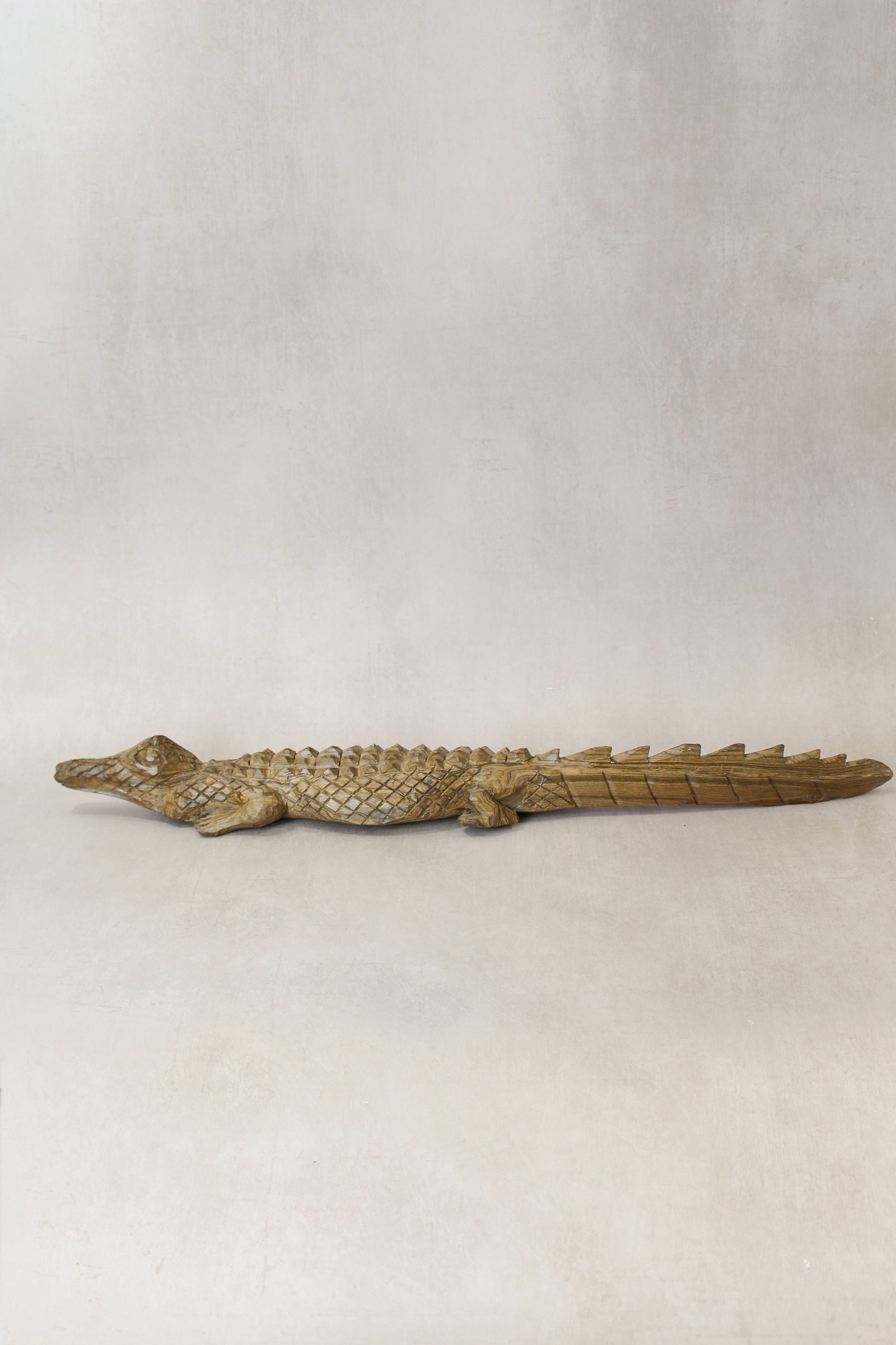 Zimbabwe Crocodile sculpture 56.2