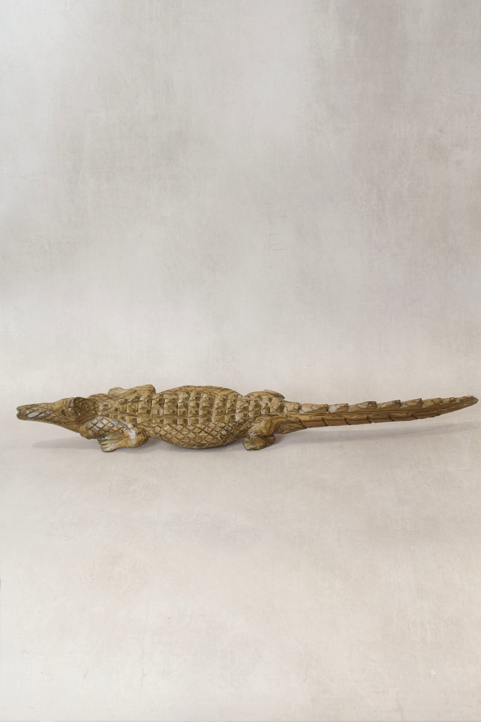 Zimbabwe Crocodile sculpture 56.2