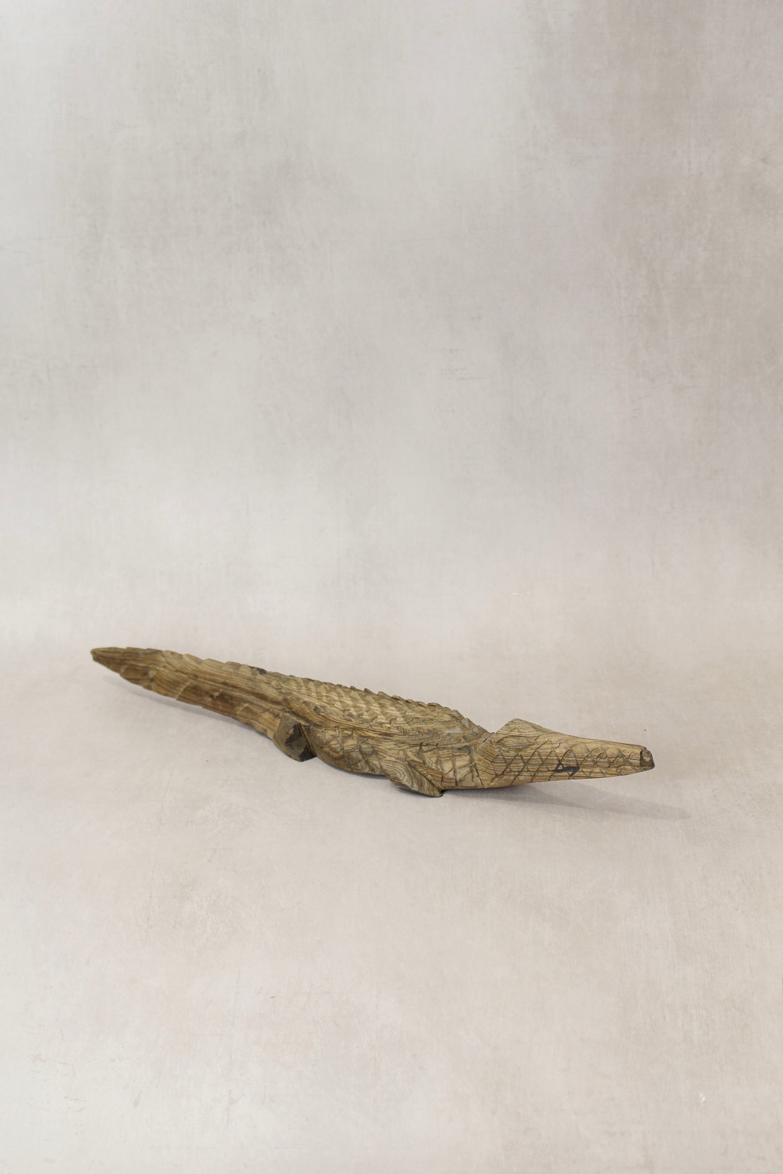 Zimbabwe Crocodile sculpture 56.4
