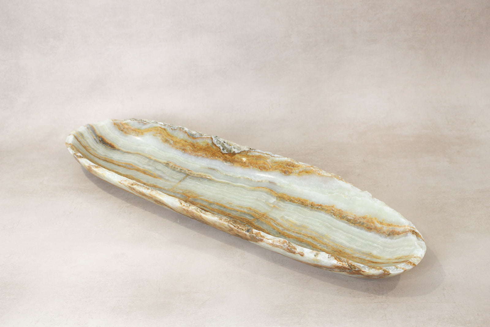 Premium Onyx Bowl Raw Edge POB 17