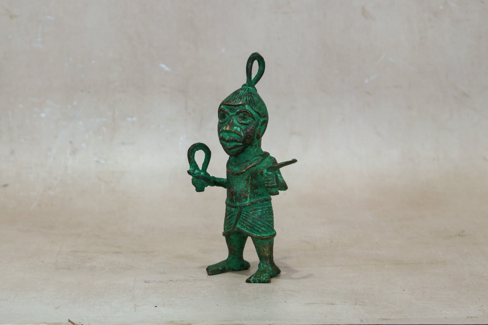 Benin Bronze Warrior 9.1