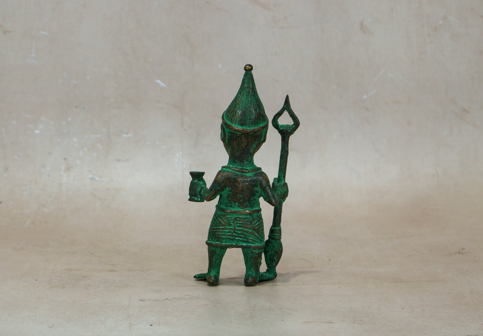 Benin Bronze Warrior 9.3