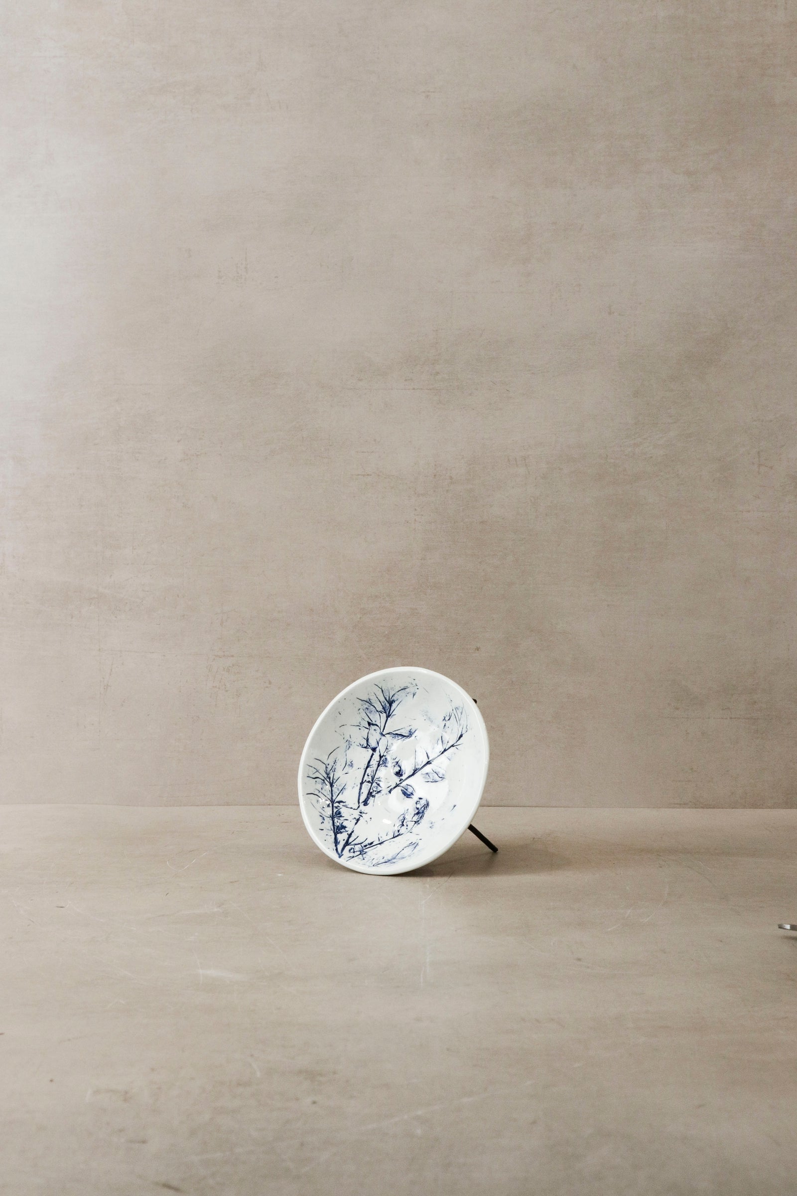 Cobalt Blue Fynbos Ceramic Plate - n°10