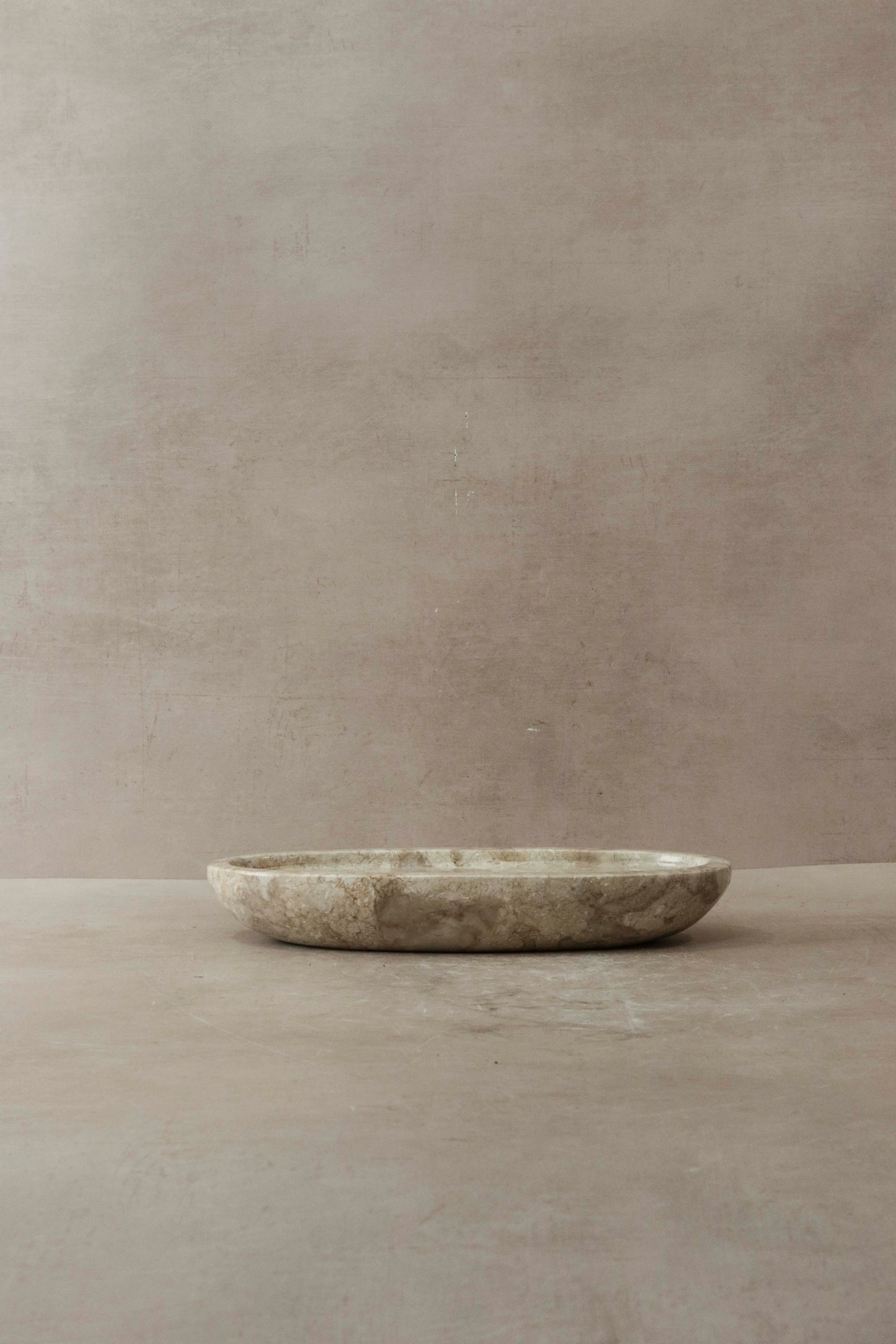 Handmade Marble Oval Dish No 1