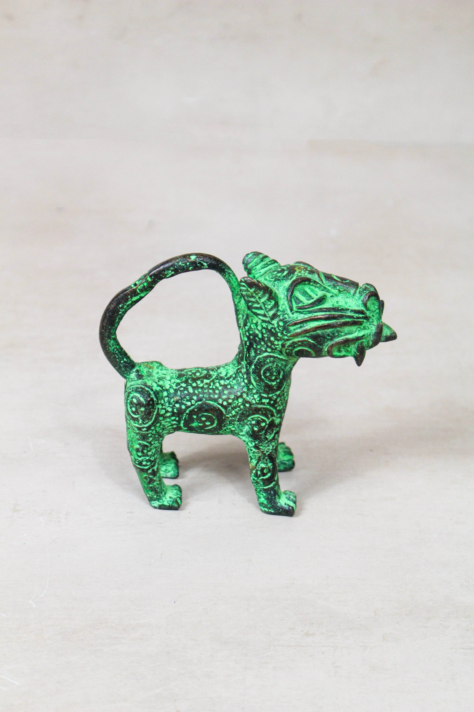 Benin Leopard sculpture - Bronze 56.22