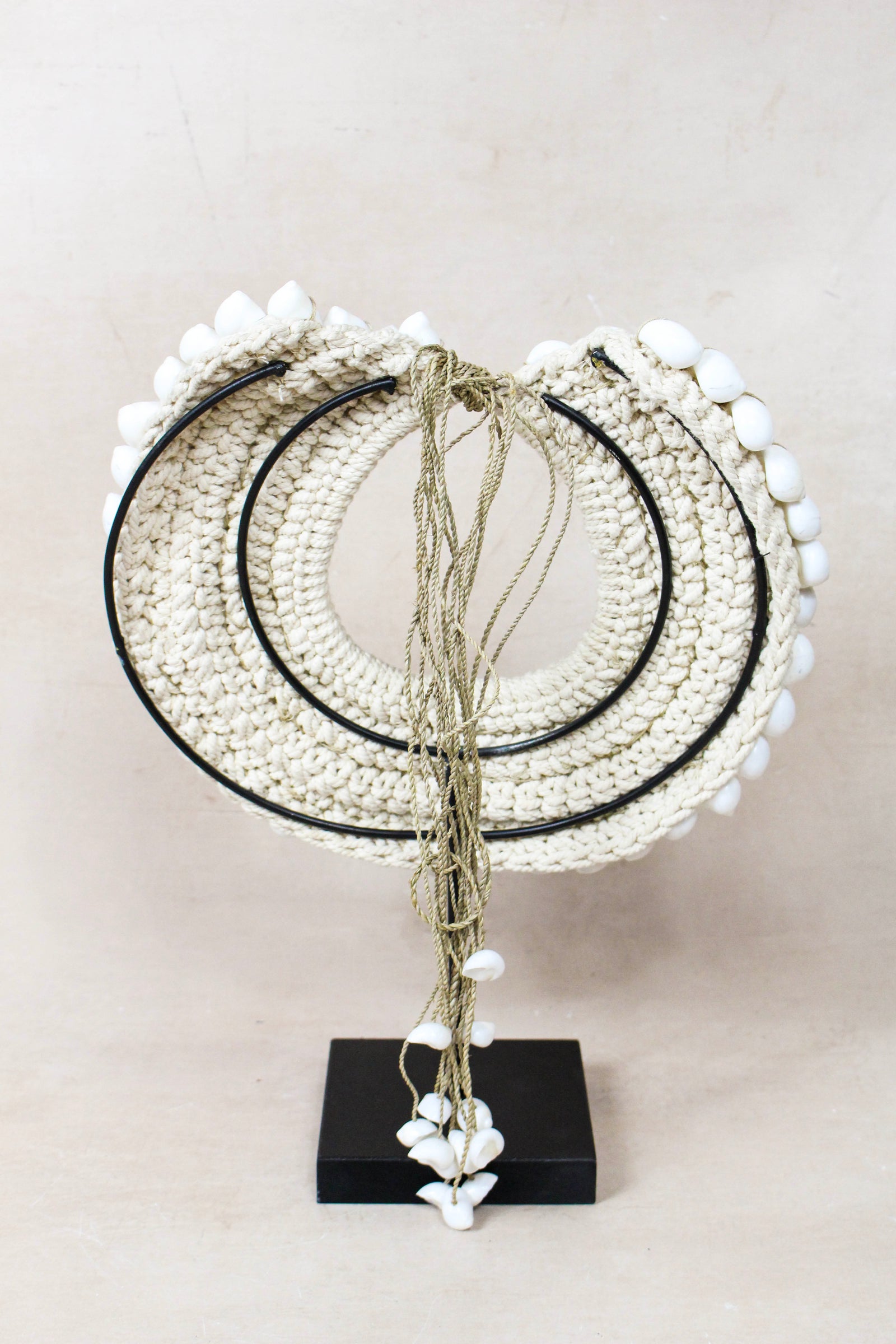 Handmade White Shell Necklace 26.4
