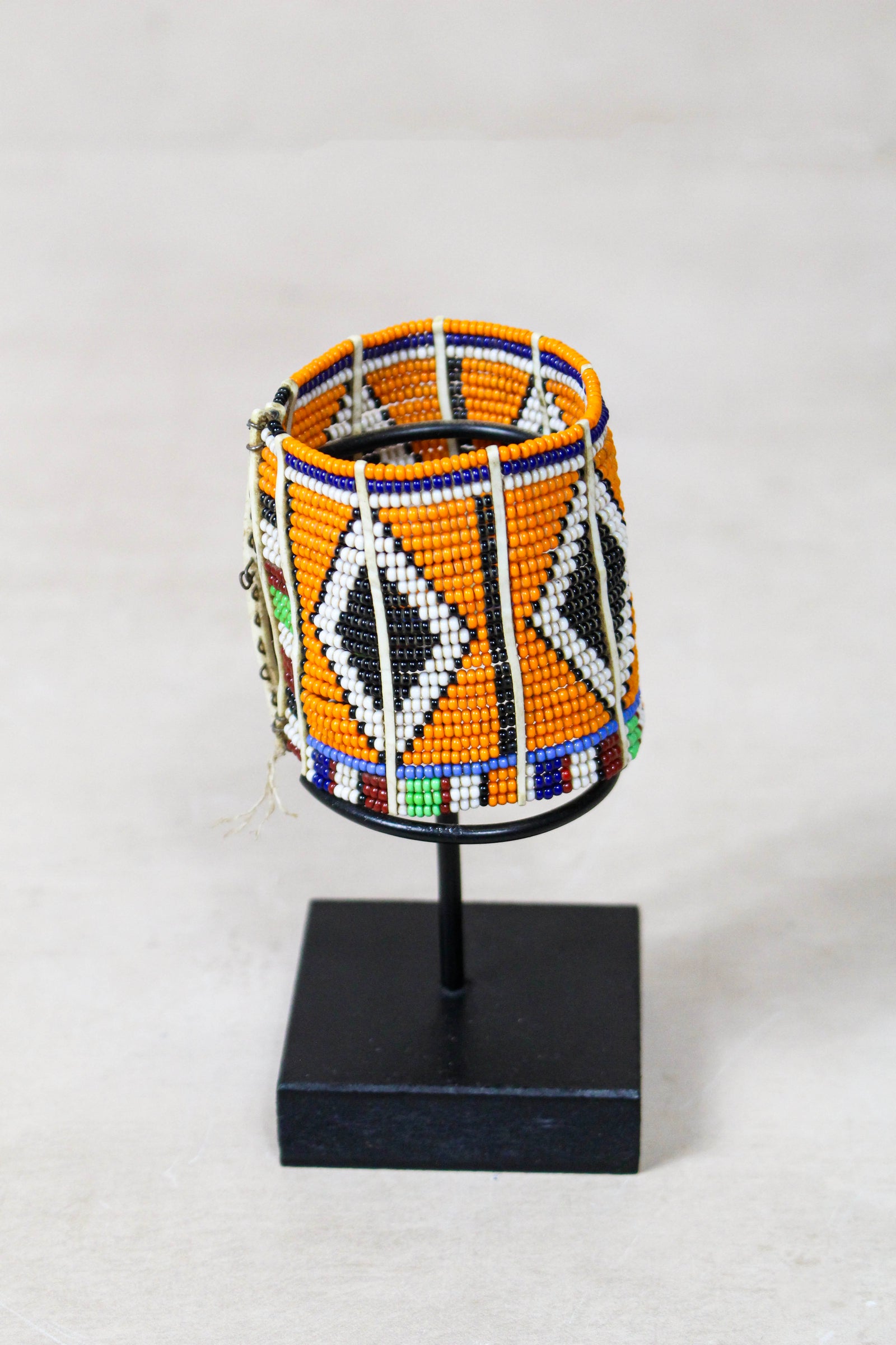 Beaded Masai Cuff Bracelet - 120.2