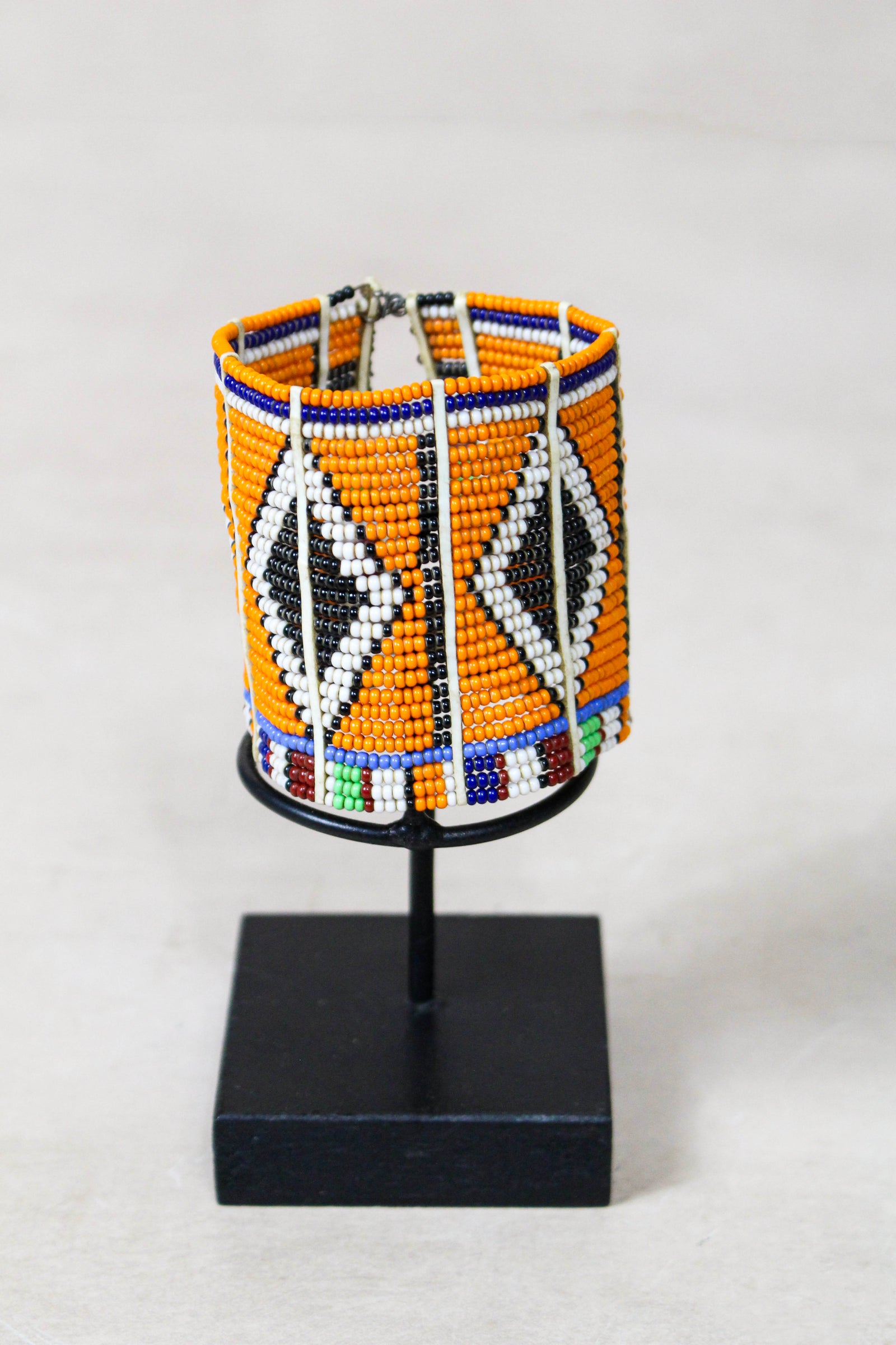 Beaded Masai Cuff Bracelet - 120.2