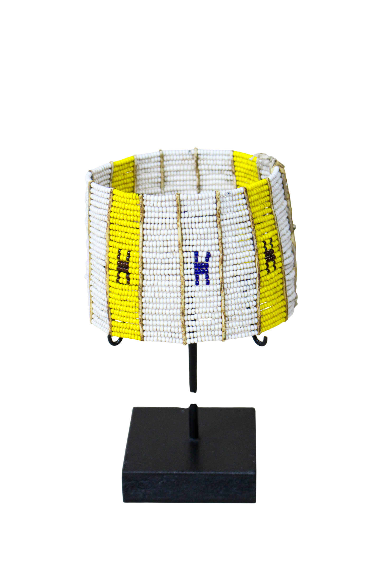 Beaded Maasai Cuff Bracelet - 120.3
