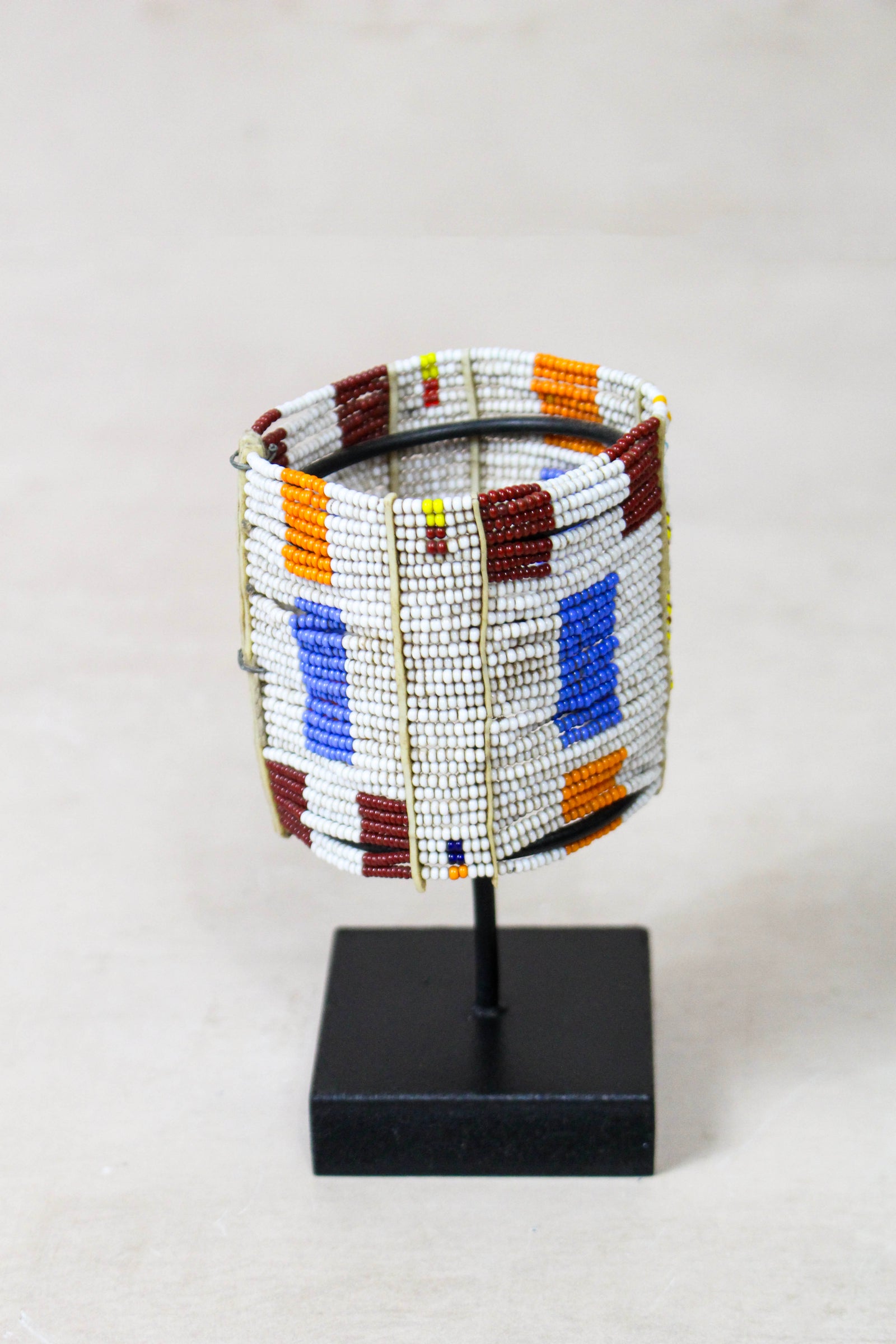 Beaded Masai Cuff Bracelet - 120.4