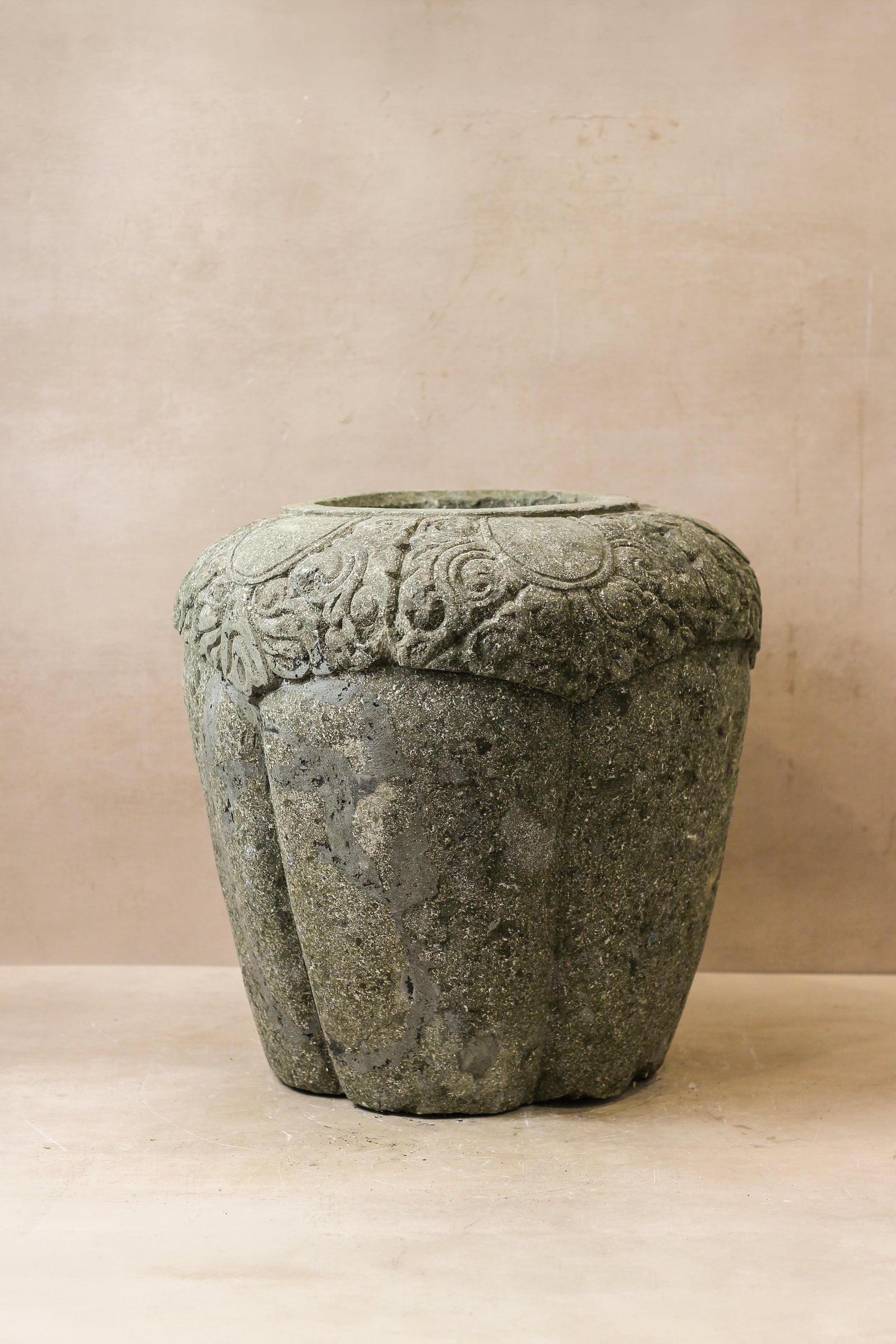 Vintage Decorative Stone Pot - No 1
