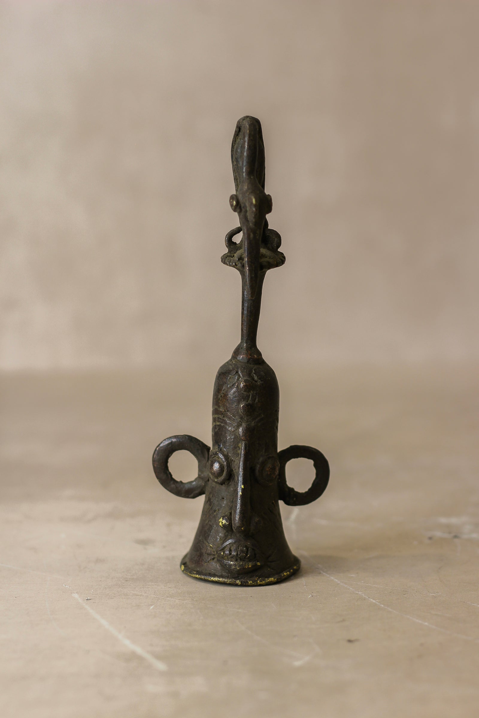 Benin Bronze Bell - 76.2