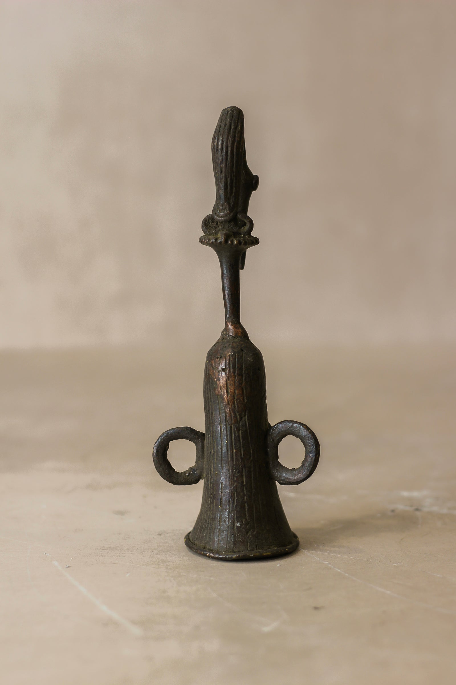 Benin Bronze Bell - 76.2