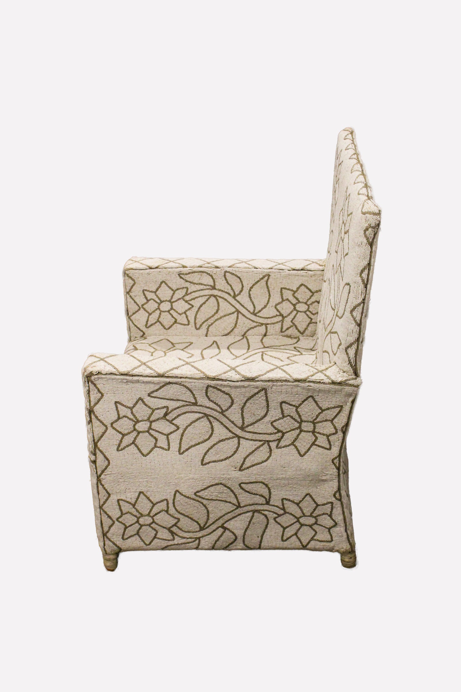 Yoruba Royal Beaded Chair 85.2