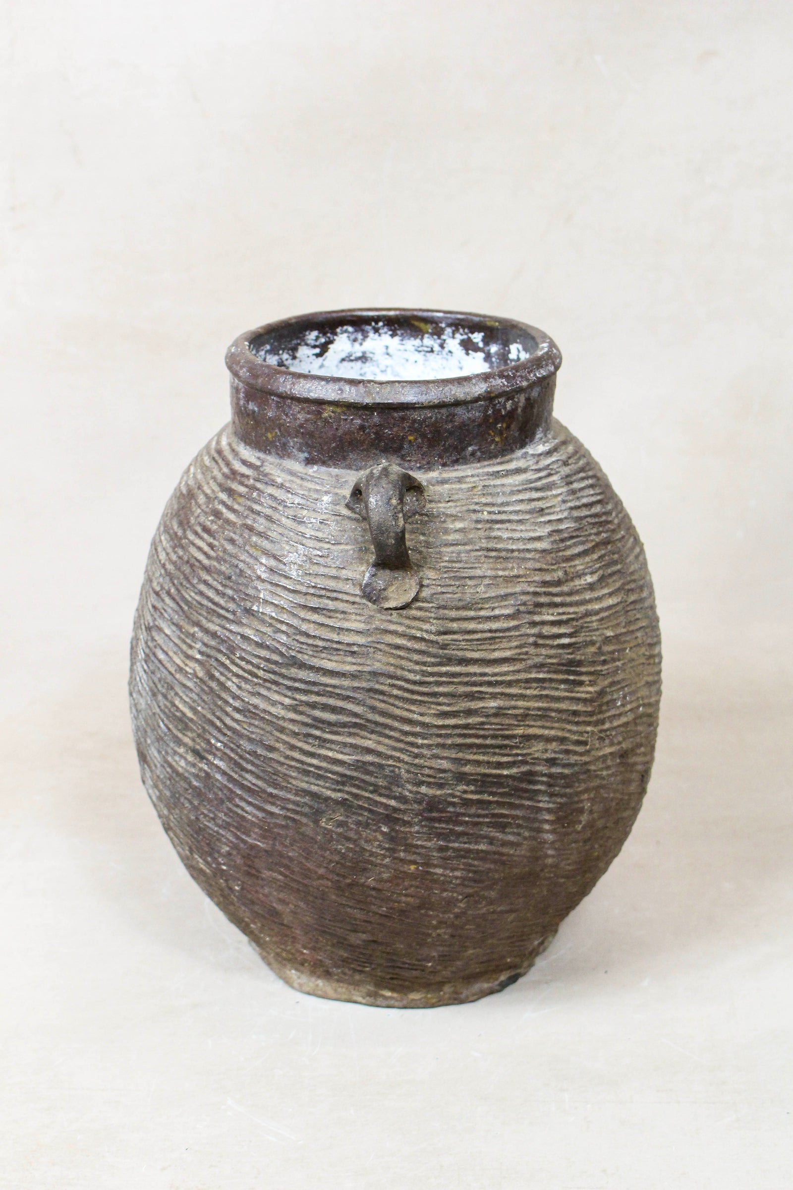 Antique Earthenware Preserve Pots - AEP 19