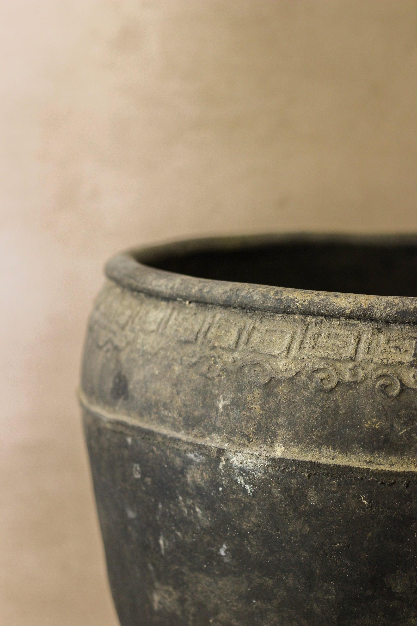 Vintage Black Asian Pots - VB02