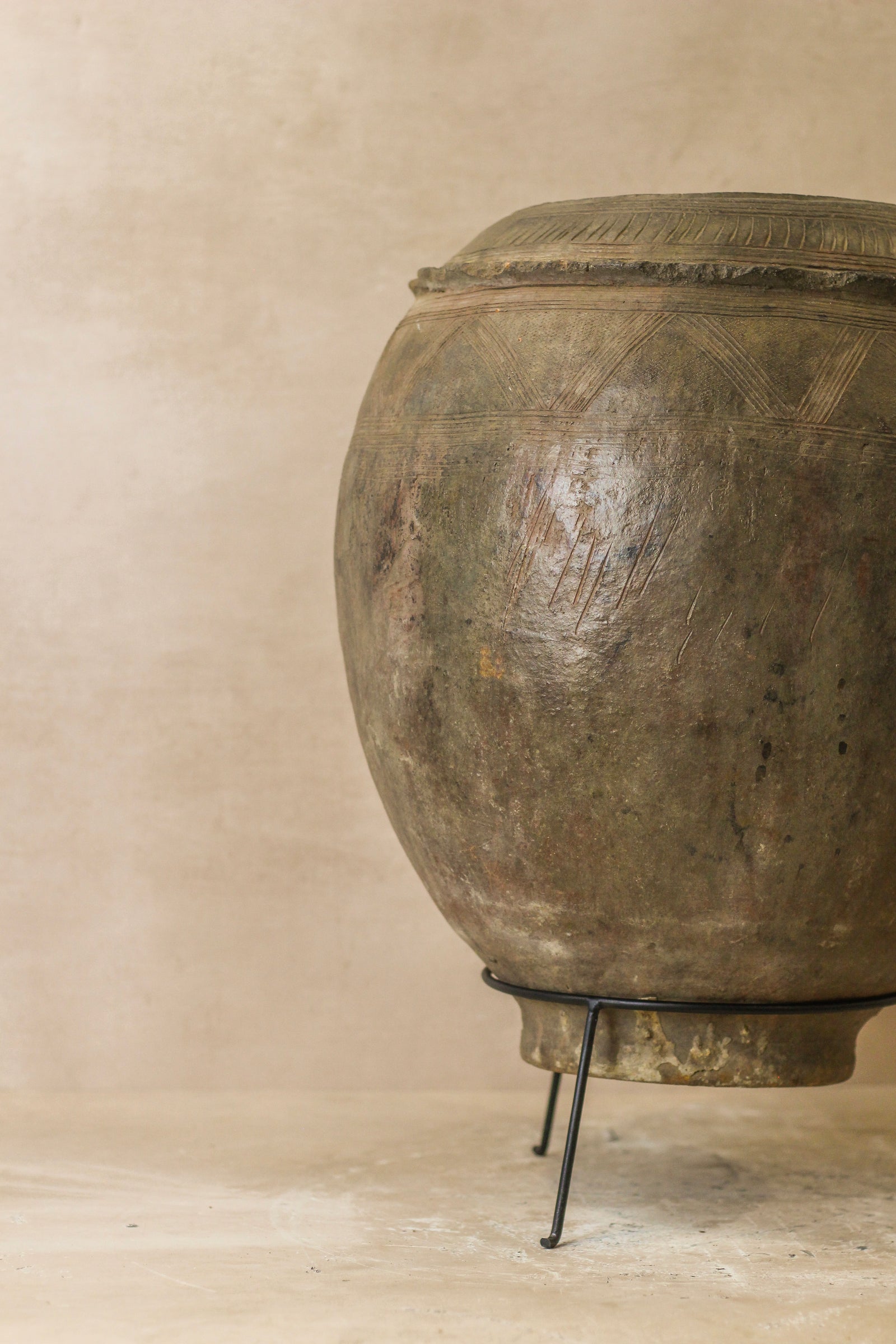Vintage Nupe Pot - 6.1
