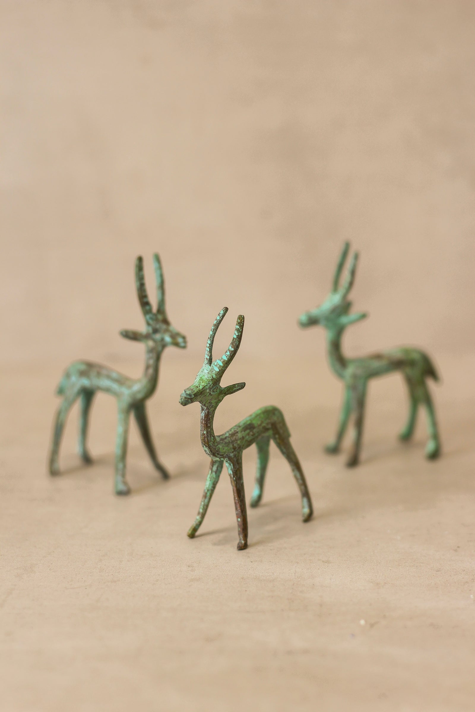 Tuareg Miniature Bronze Antelope - 119