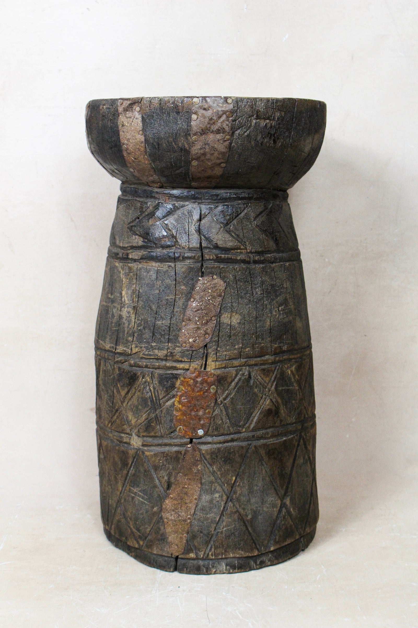 African Grain Stomper Table \ Planter - 155.15