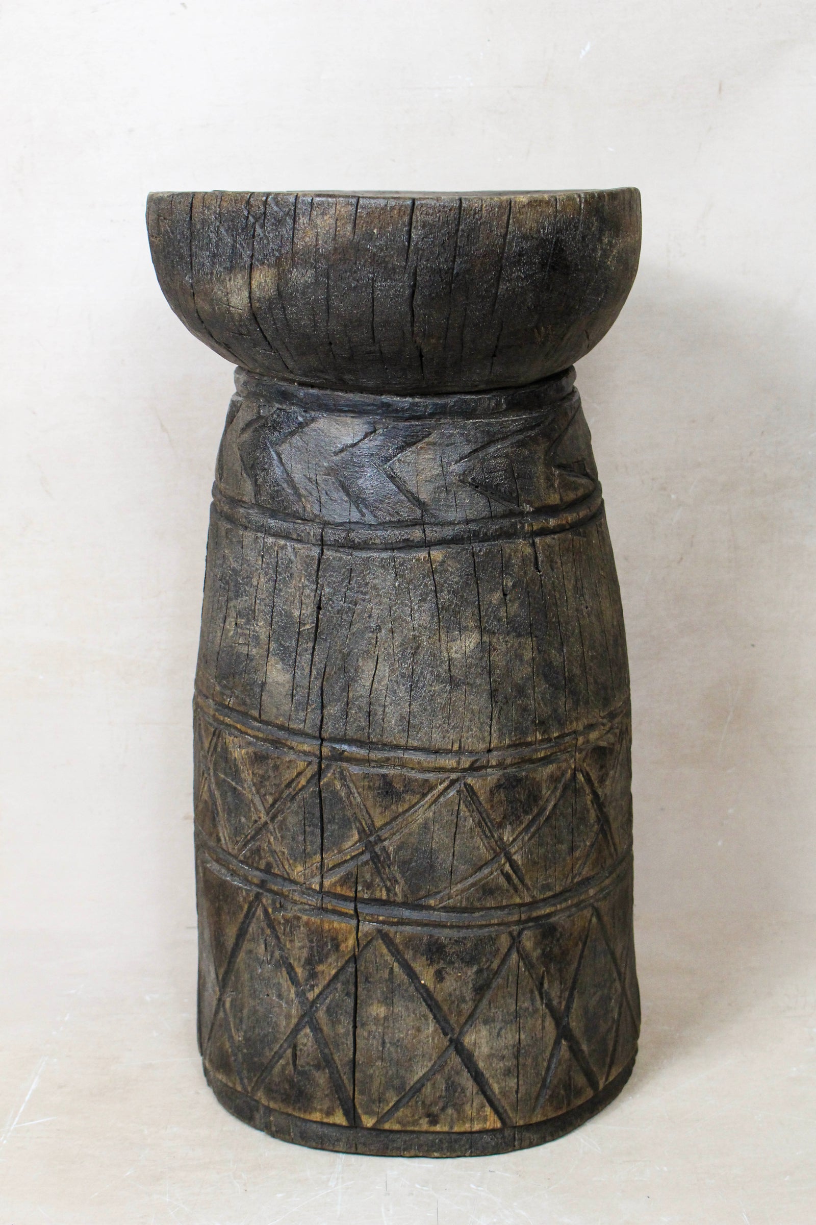 African Grain Stomper Table \ Planter - 155.15