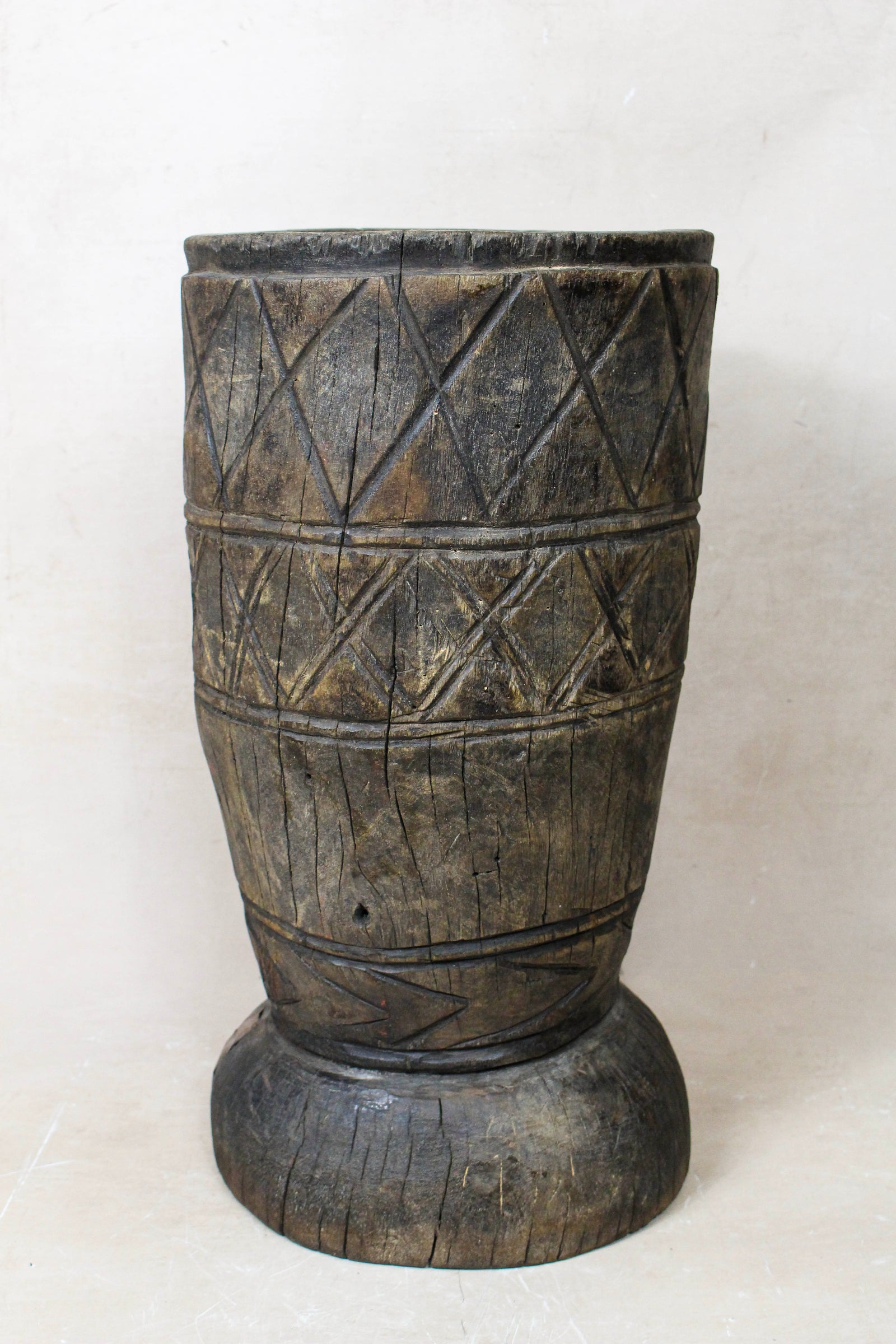 African Grain Stomper Table \ Planter - 155.15