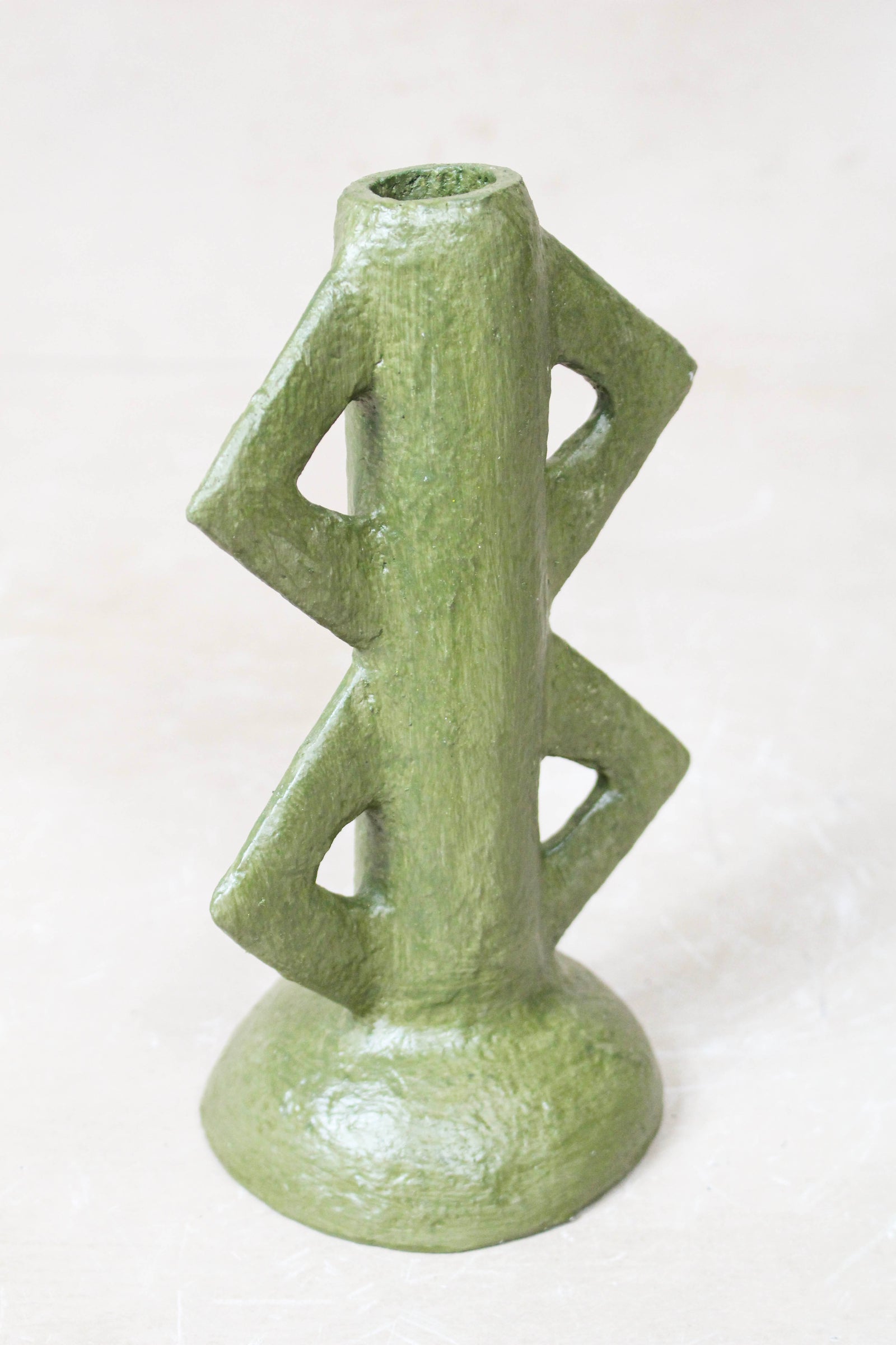 Paper Mache Candle Holder 52.3