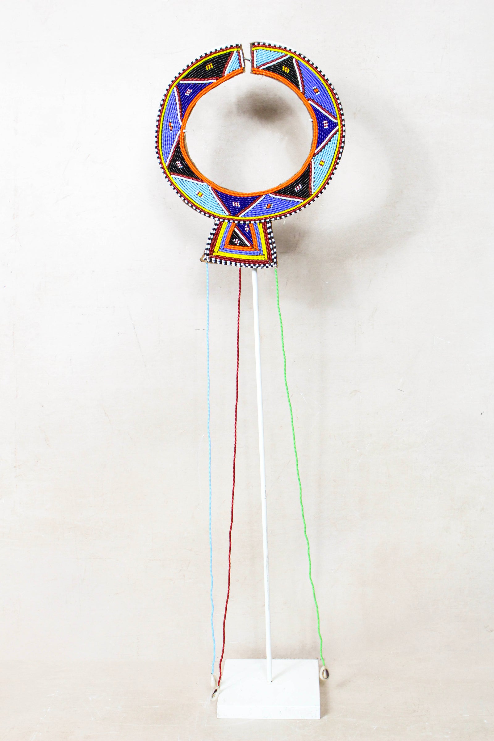Kenya Maasai beaded Necklace - M4